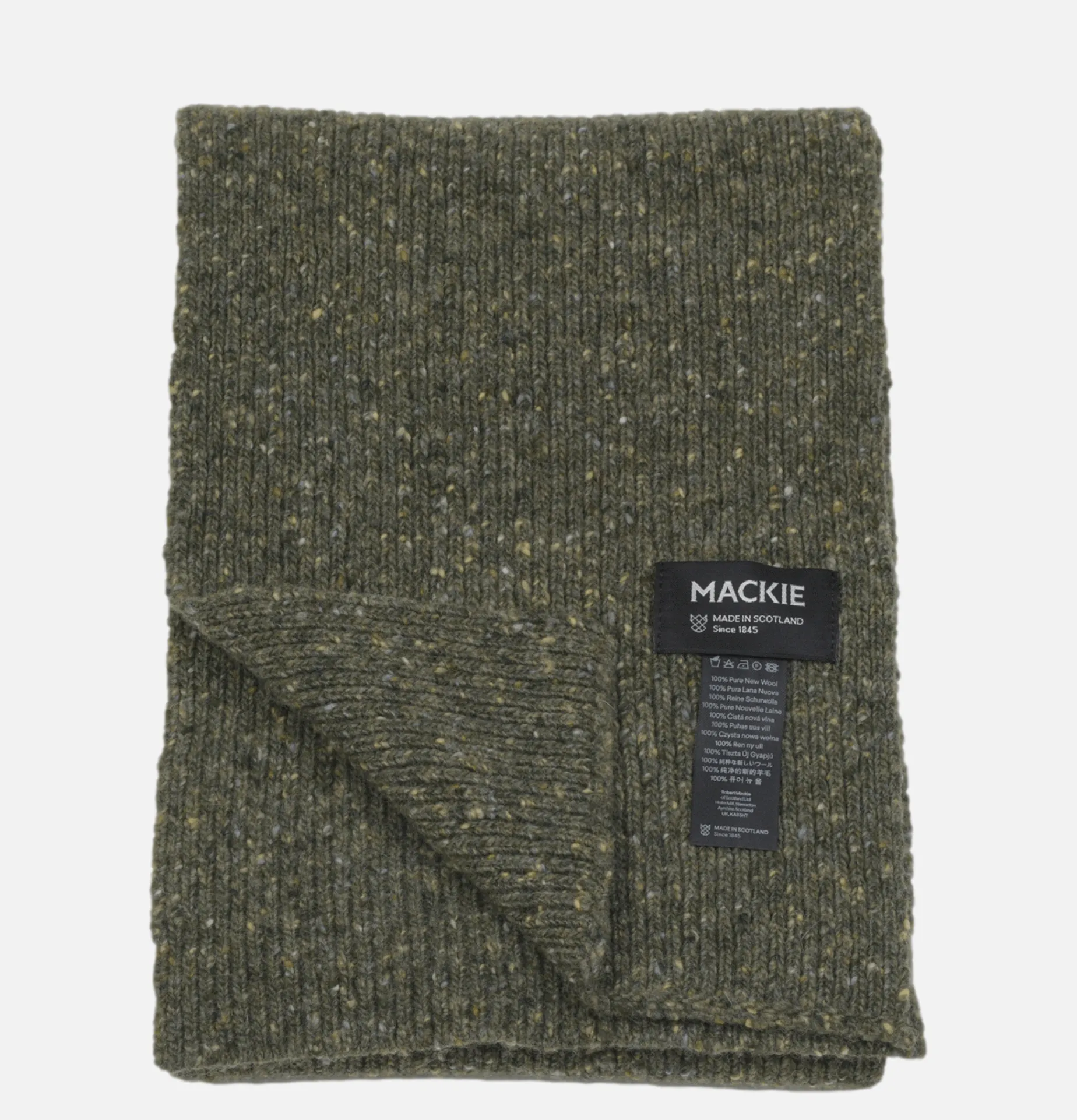 ROBERT MACKIE Conic Scarf Moss