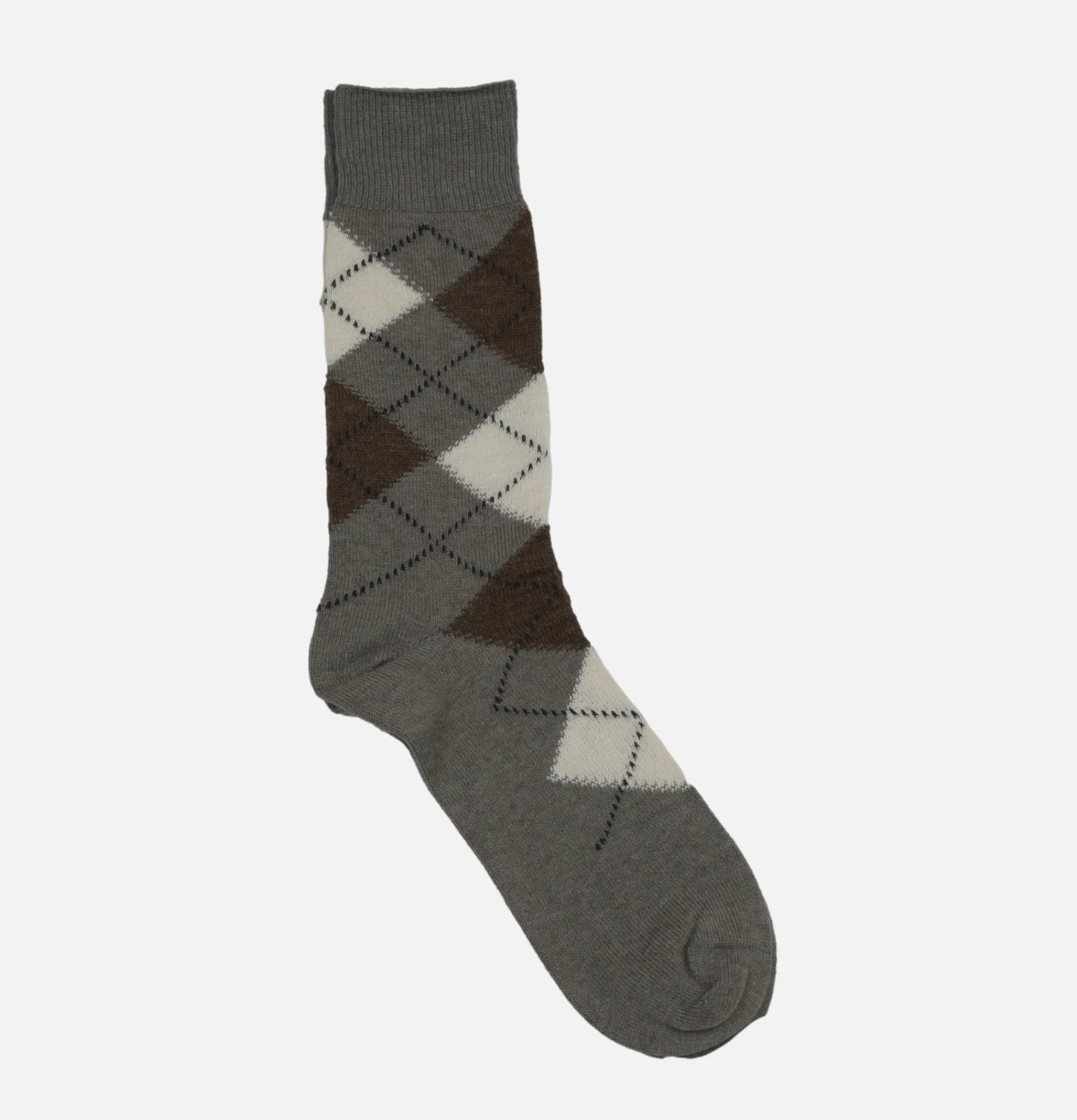 Women YAHAE Cotton Alpaca Yak Socks Dark Grey