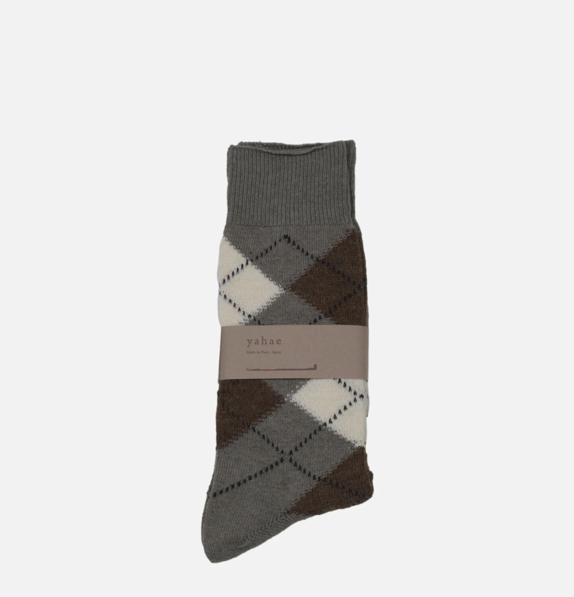 Women YAHAE Cotton Alpaca Yak Socks Dark Grey