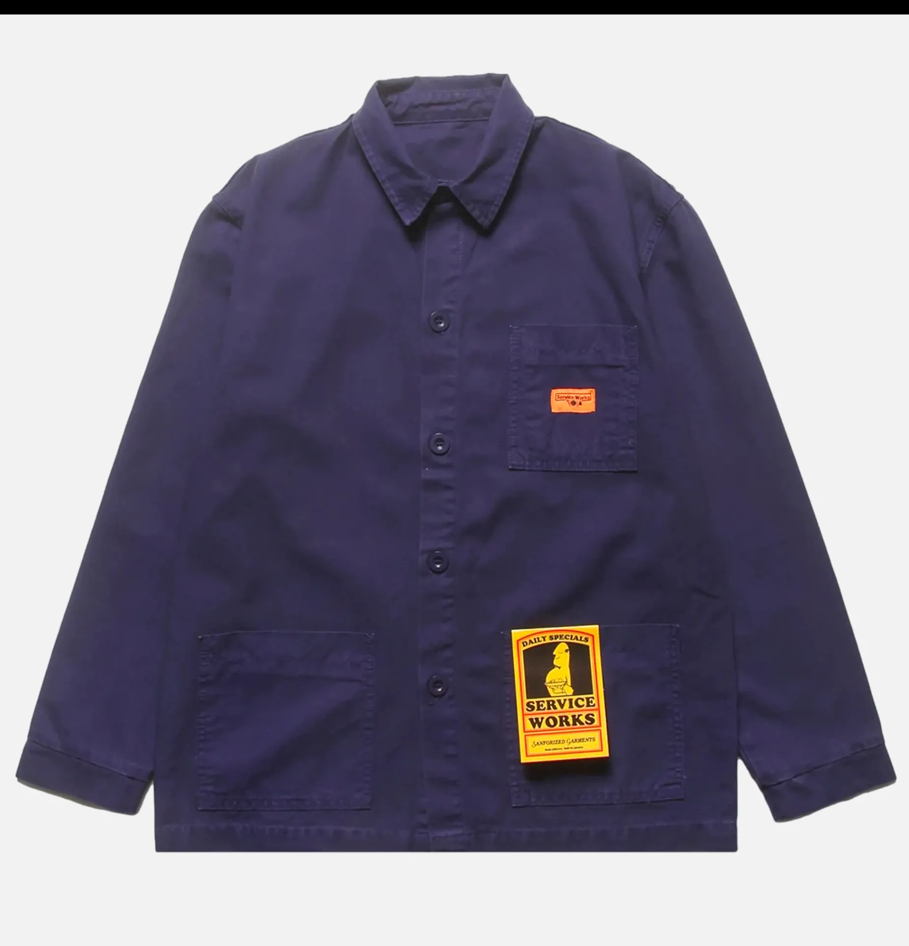 SERVICE WORKS Coverall Jacket Navy