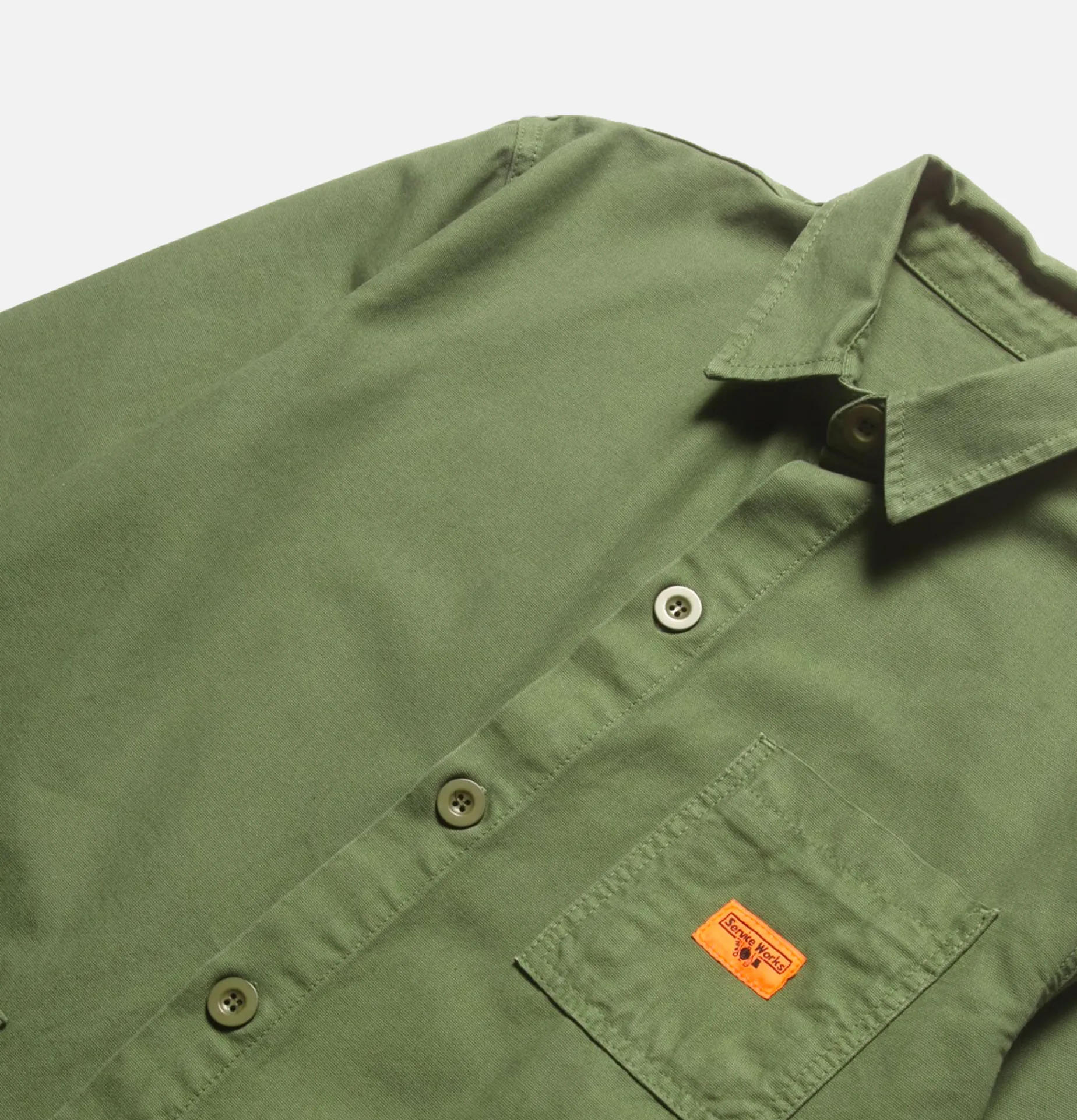 SERVICE WORKS Coverall Jacket Olive