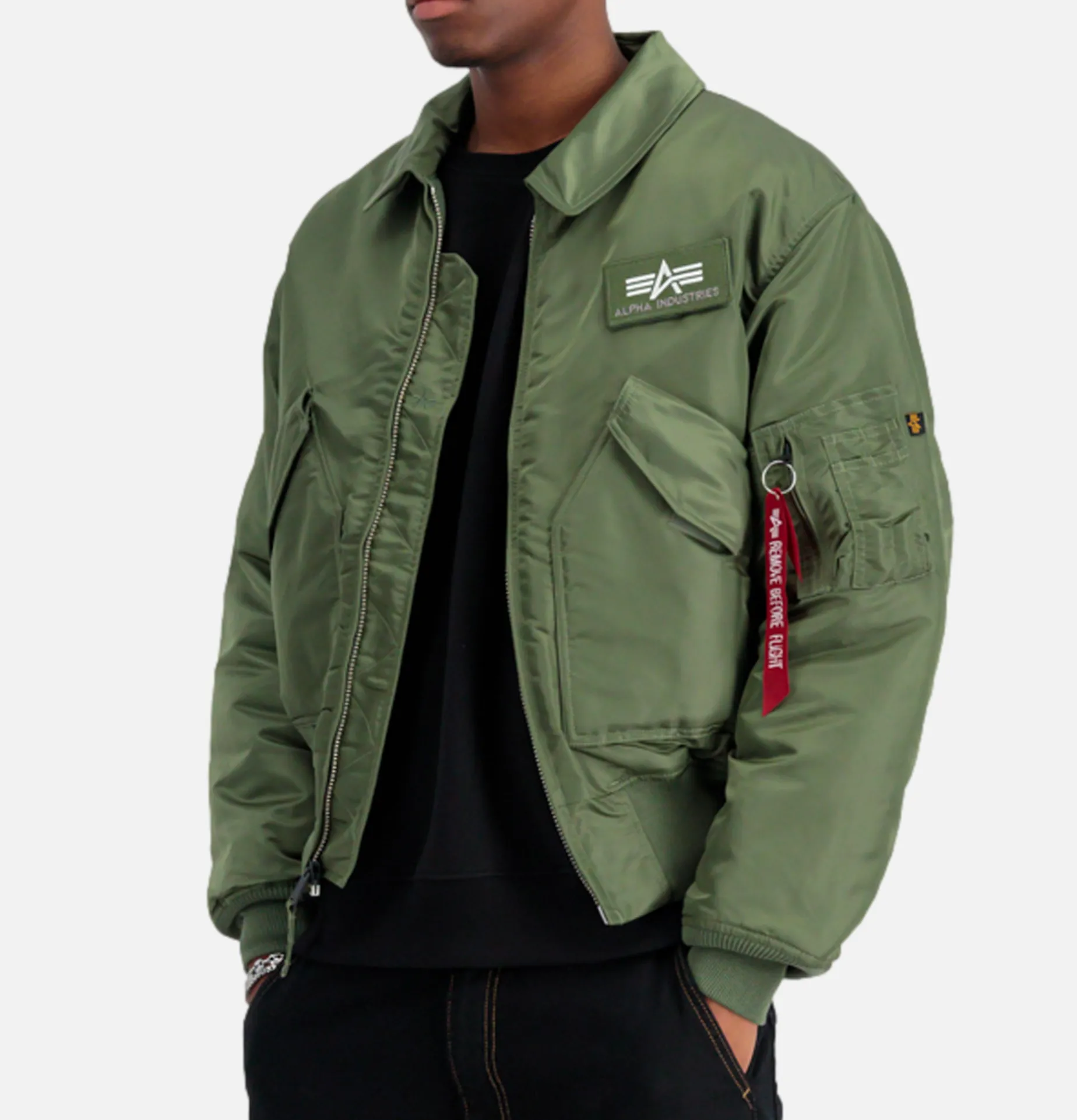 ALPHA INDUSTRIES Cwu 45 Jacket Sage Green