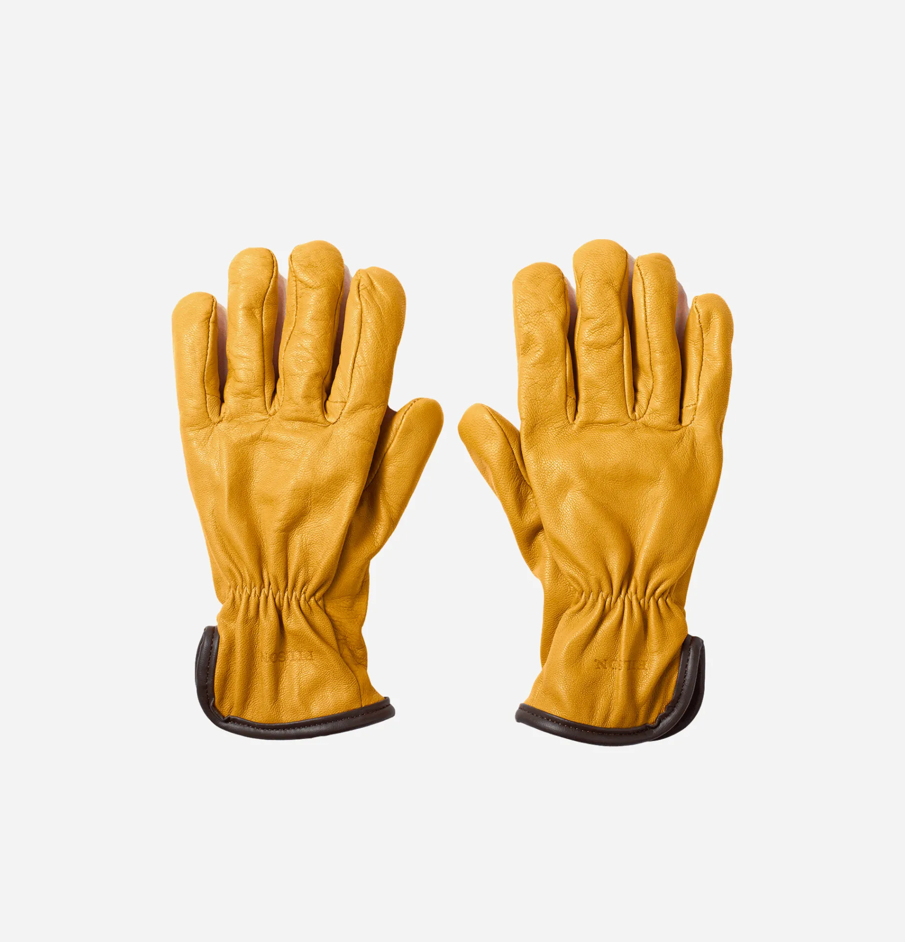 FILSON Deerskin Lined Gloves Tan