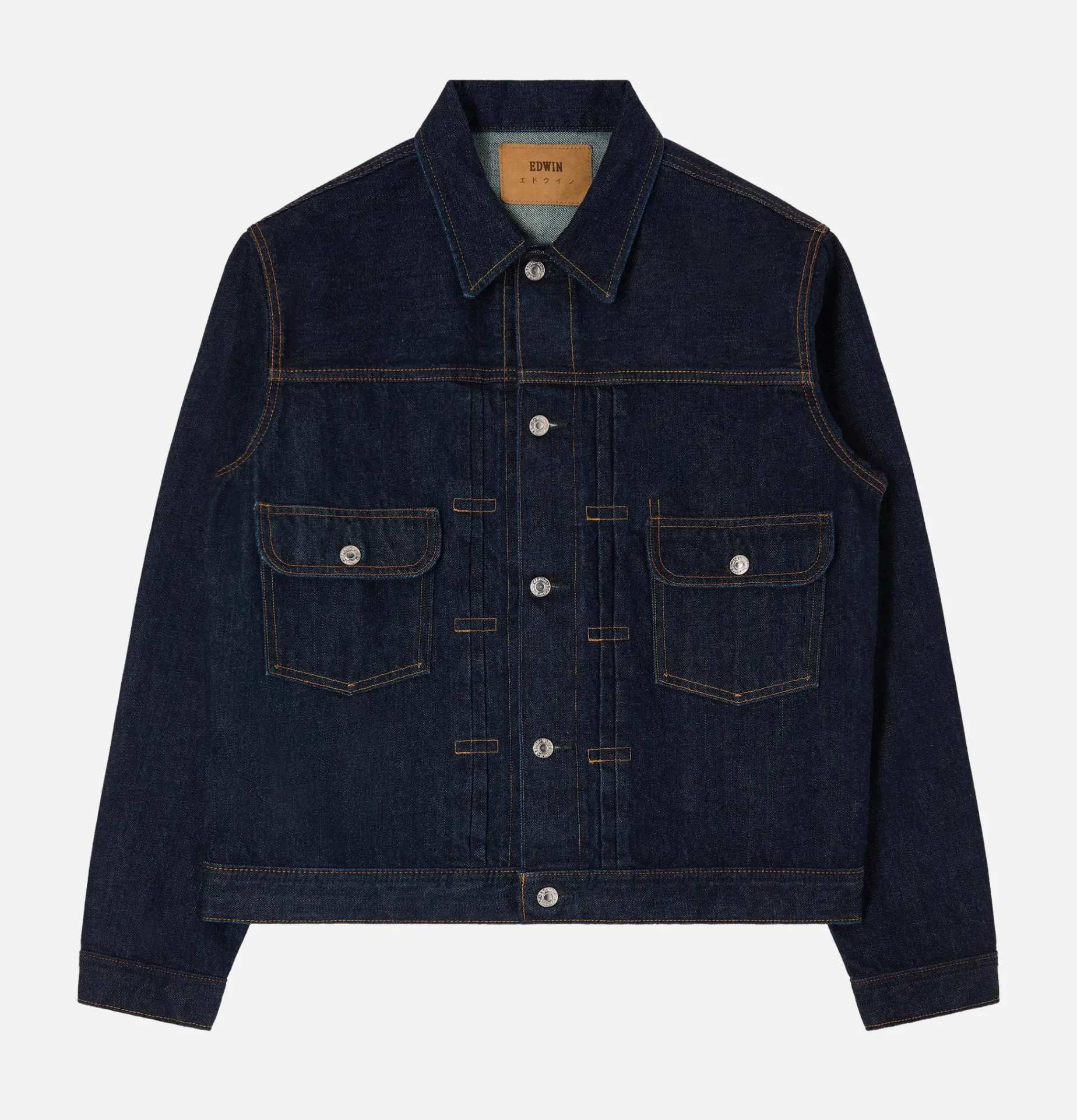 EDWIN Denim Jacket 14oz Kurabo Red