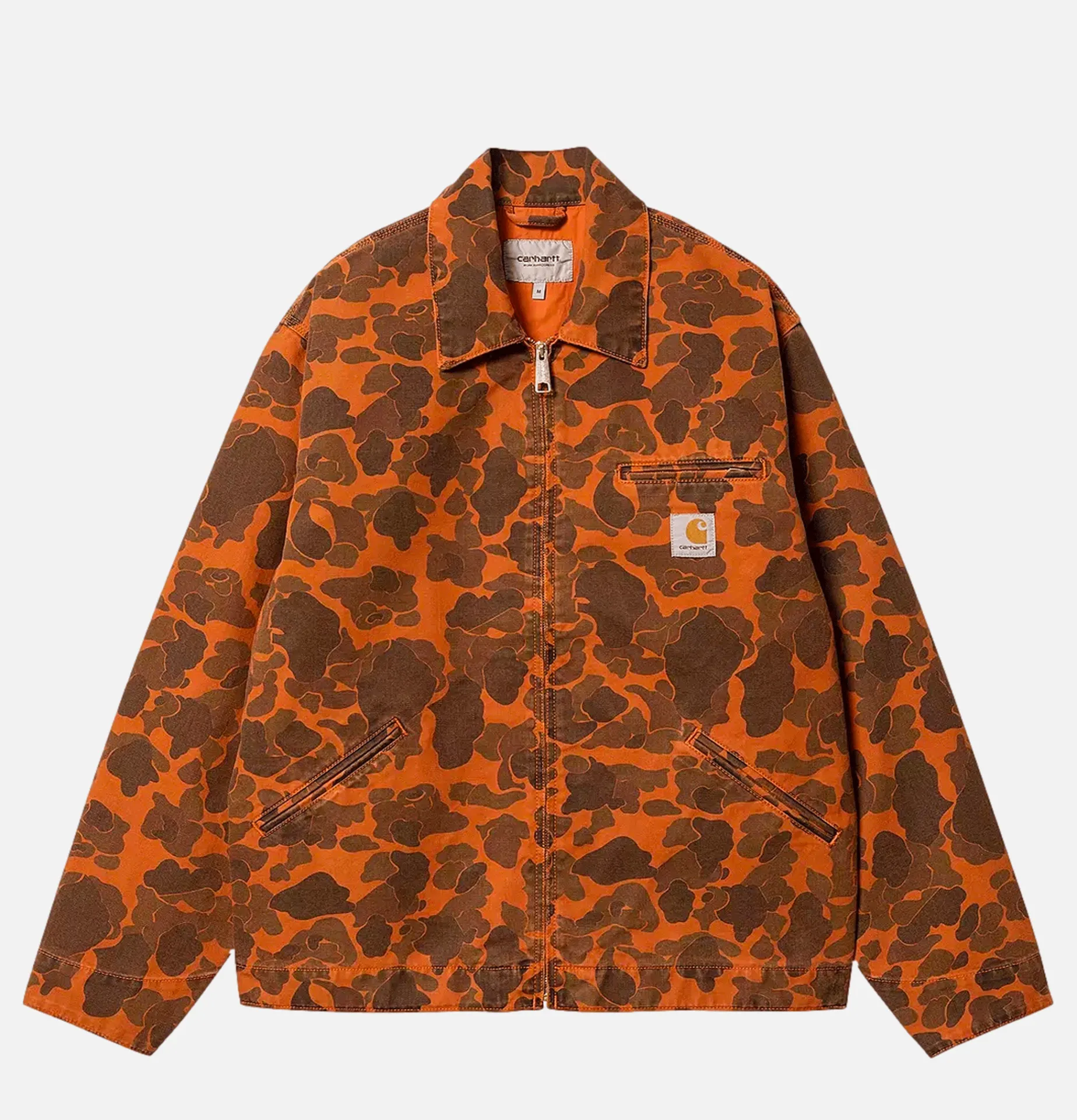 CARHARTT WIP Detroit Jacket Camo Duck Tumeric