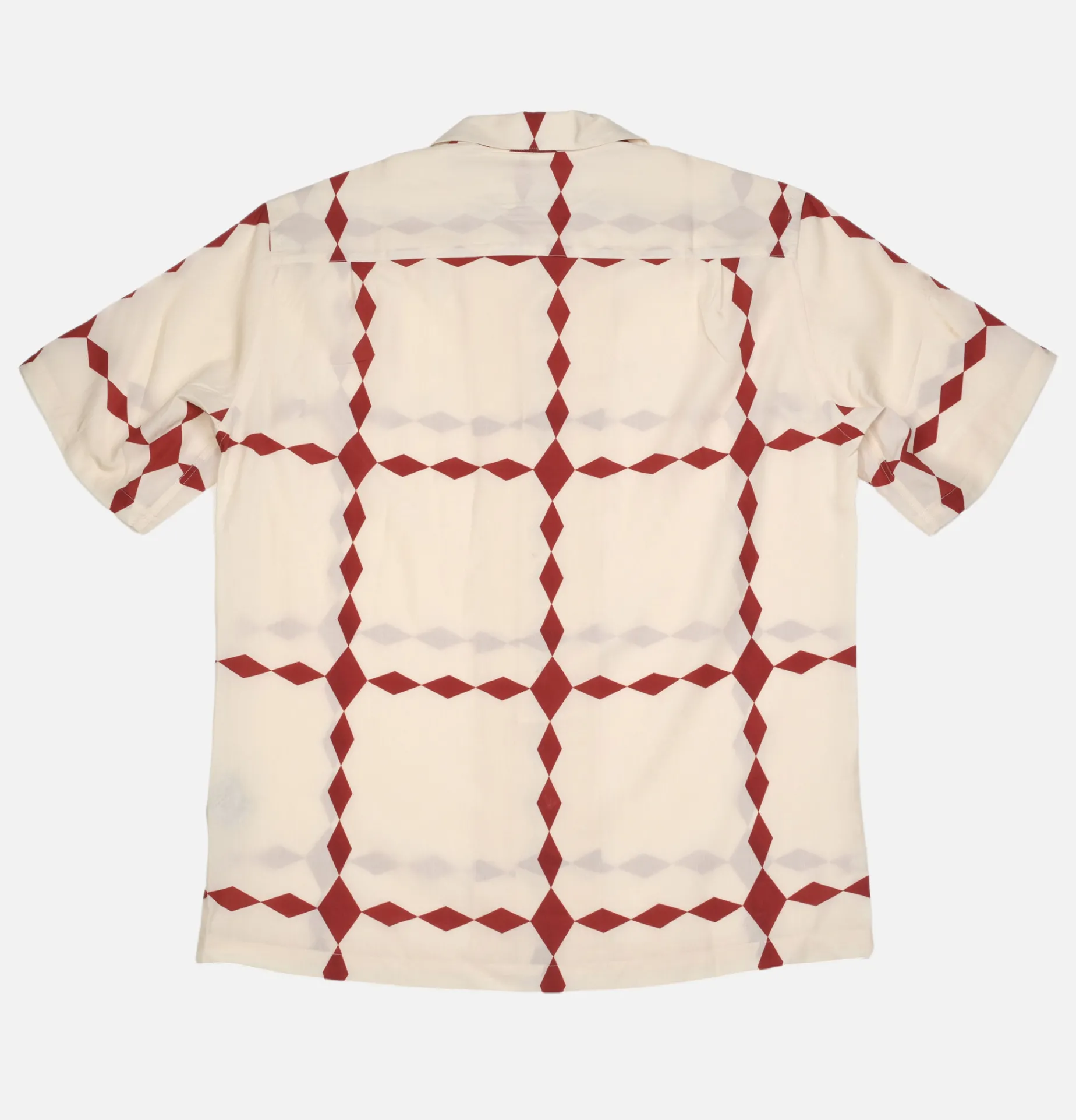 PORTUGUESE FLANNEL Diamonds Ecru Shirt