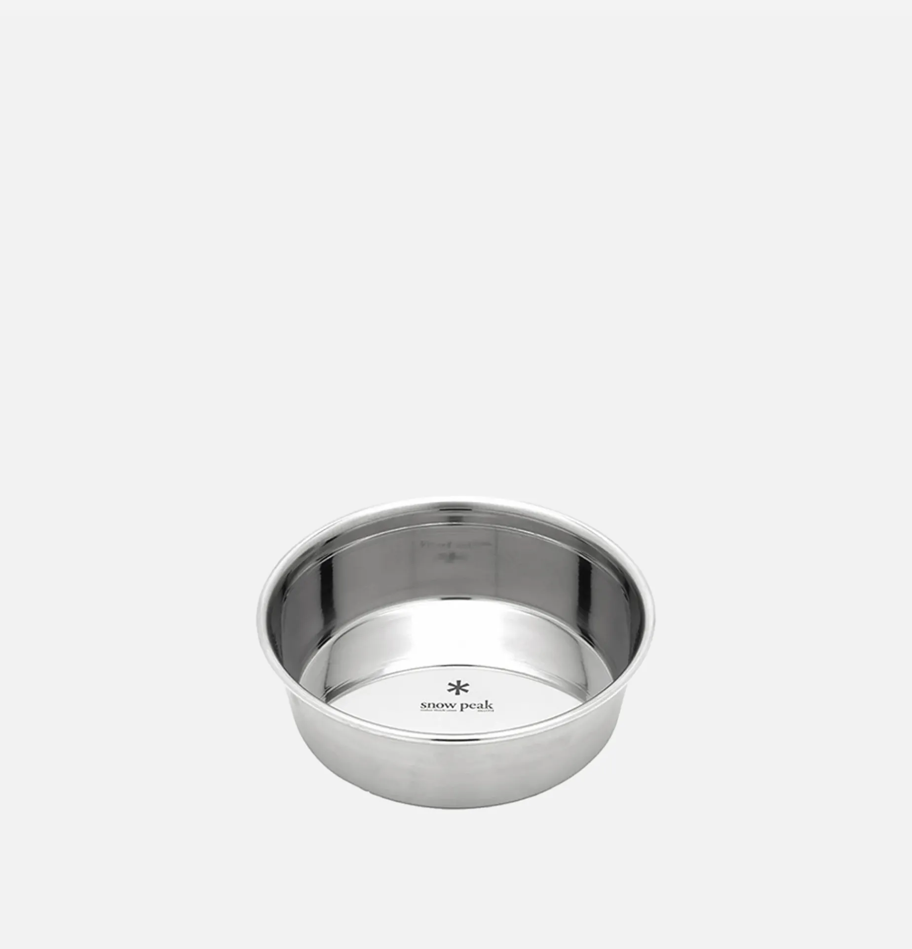 SNOW PEAK Dog Food Bowl M Steel