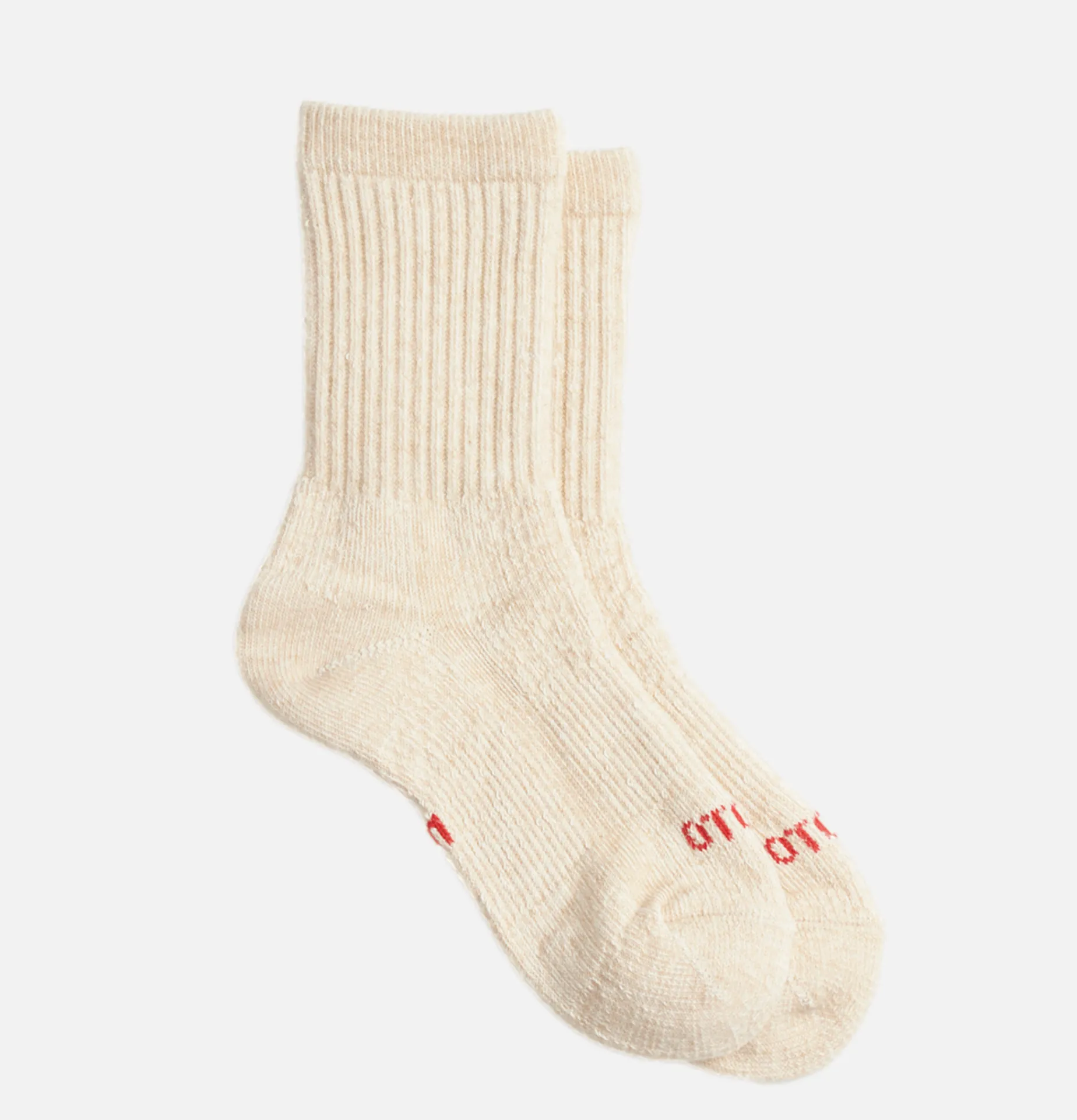 ROTOTO Double Face Mini Beige Socks