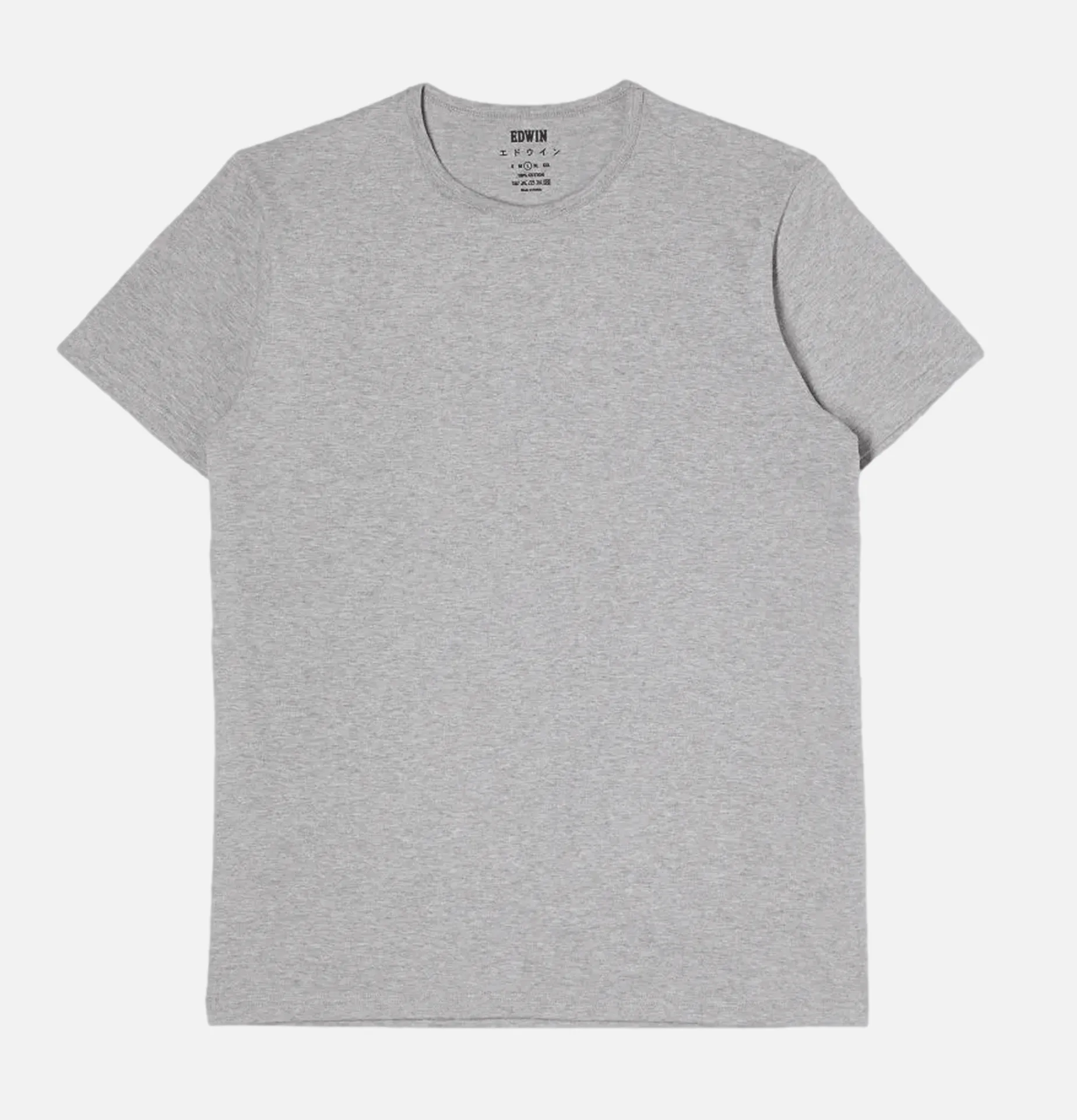 EDWIN Double Pack Tee Grey