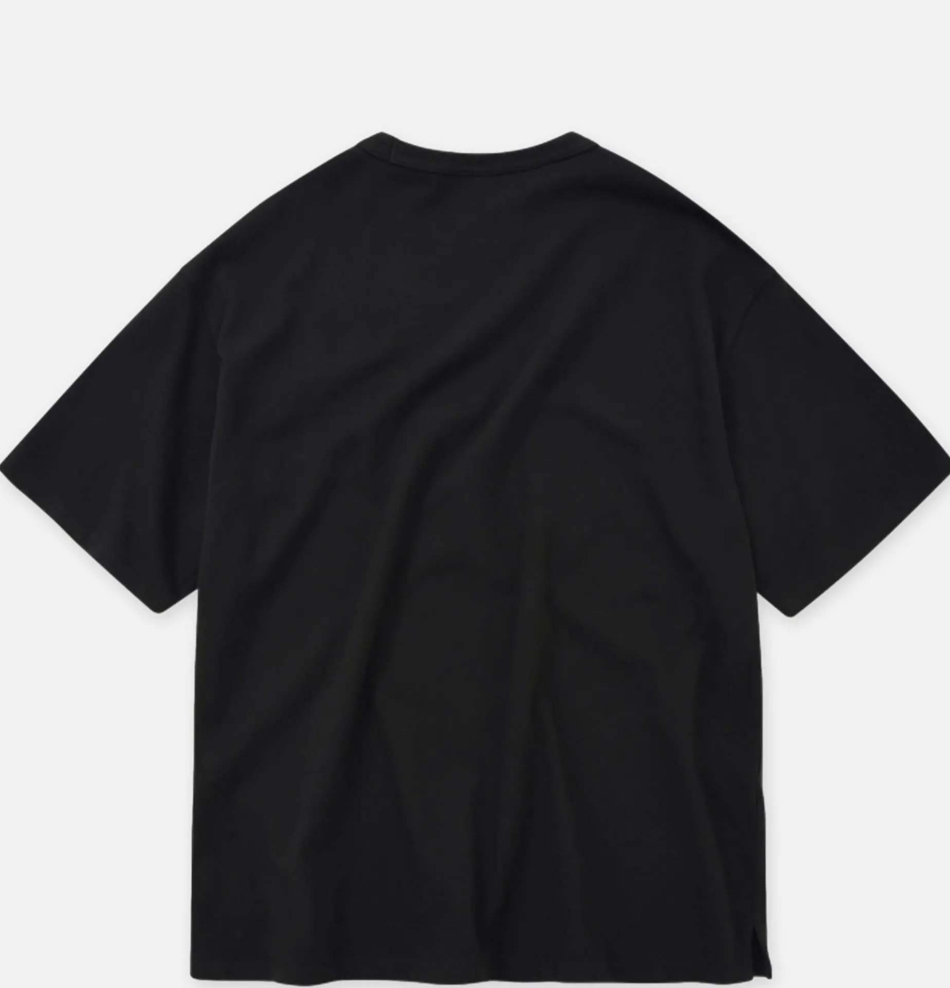 FRIZMWORKS Double Rib Oversized Tee Black