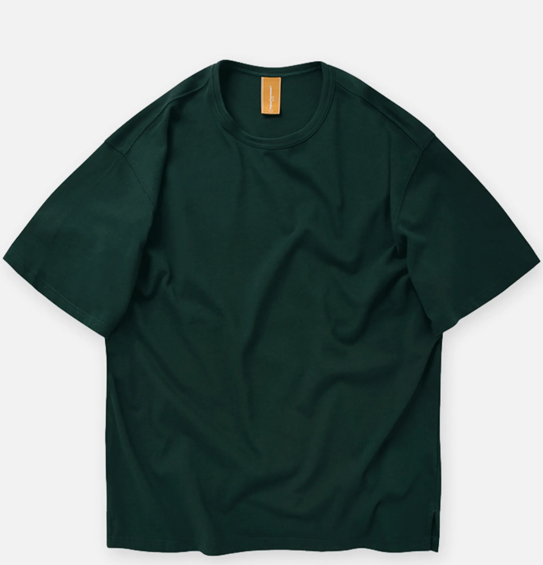 FRIZMWORKS Double Rib Oversized Tee Green