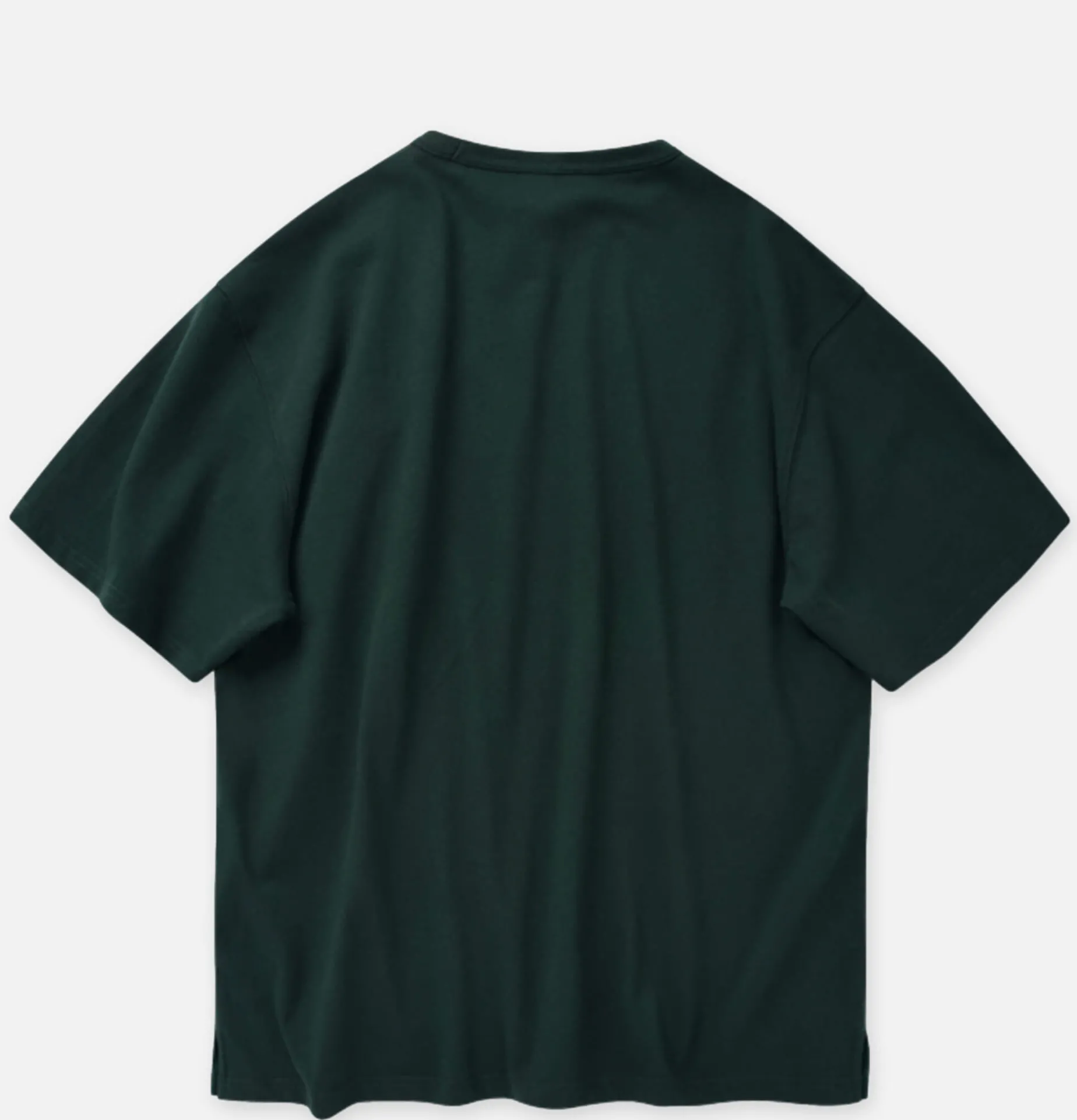 FRIZMWORKS Double Rib Oversized Tee Green