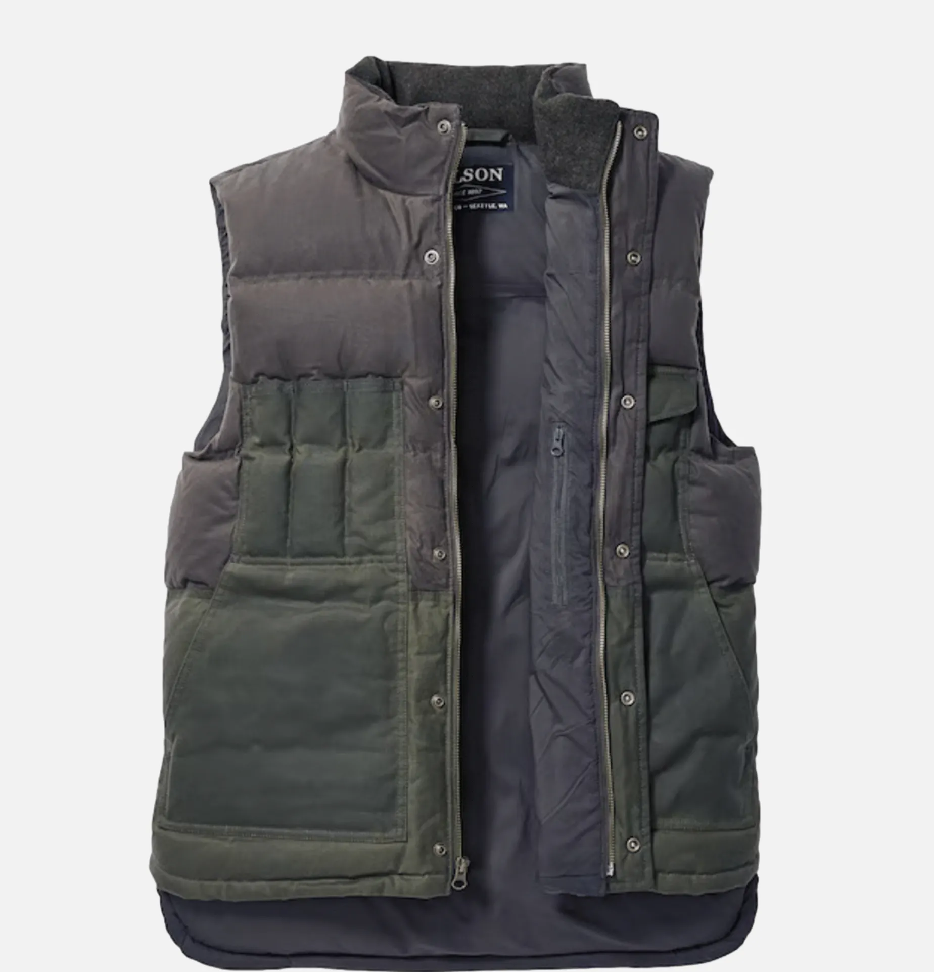 FILSON Down Cruiser Vest Dark Tain