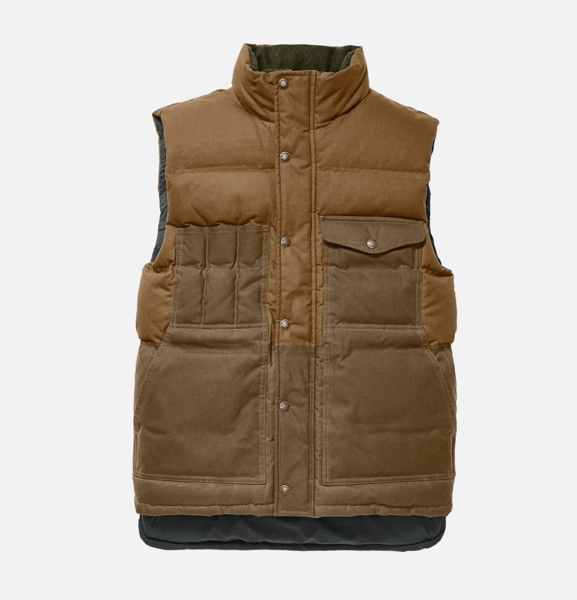 FILSON Down Cruiser Vest Dark Tan