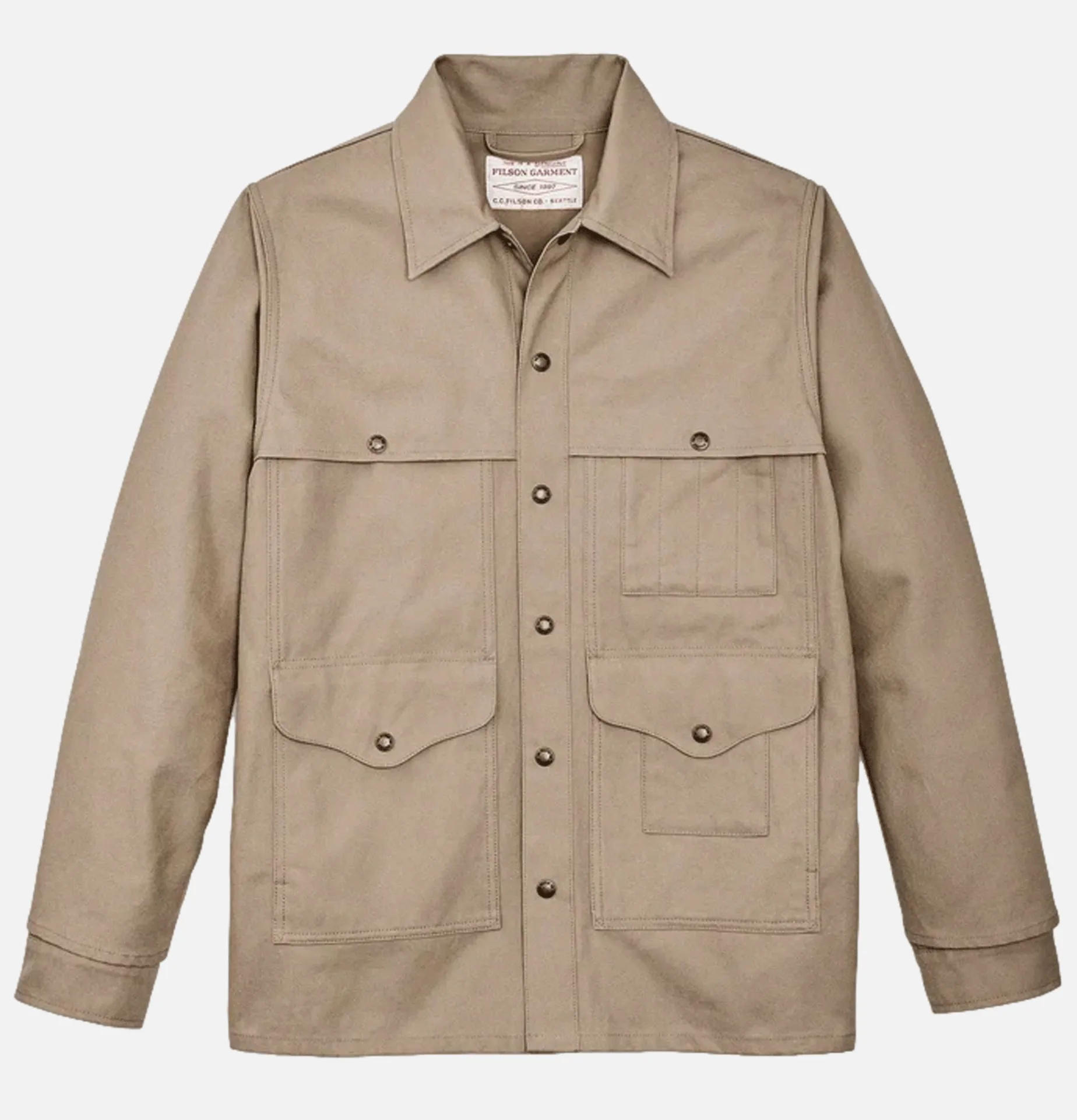 FILSON Dry Tin Cruise Gray Khaki