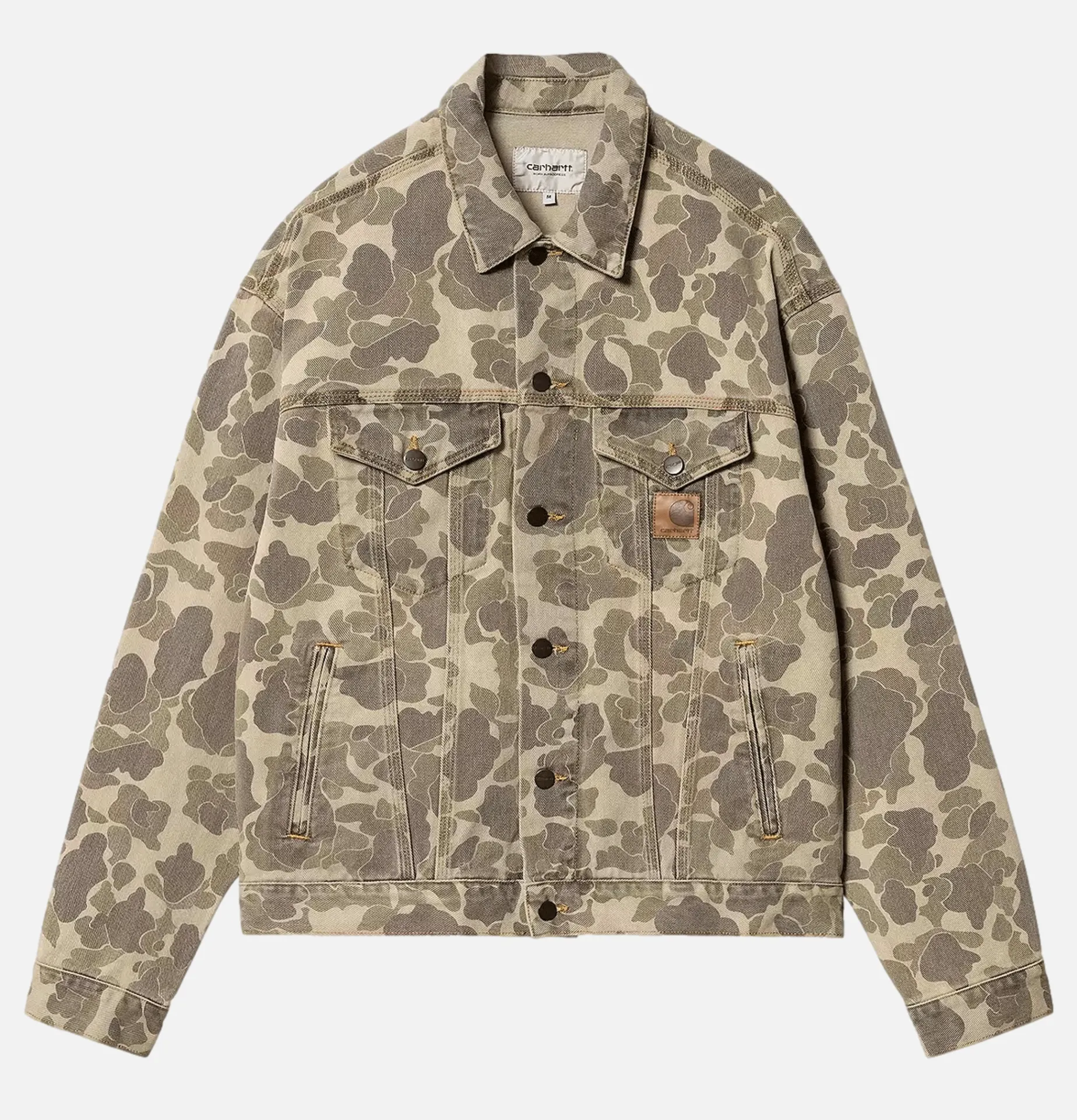 CARHARTT WIP Duck Helston Jacket Black Camo