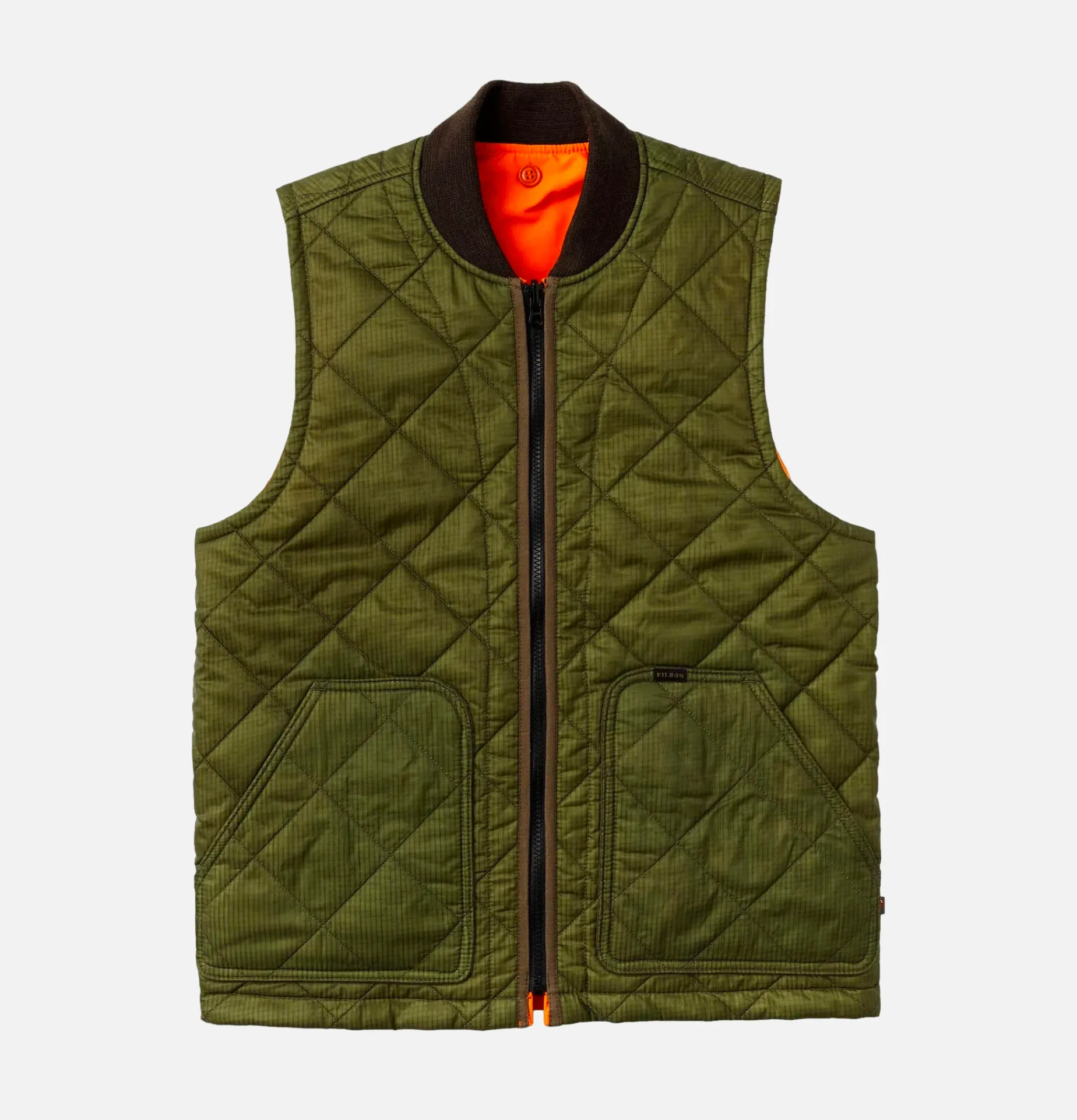 FILSON Eagle Plains Vest Surplus Green