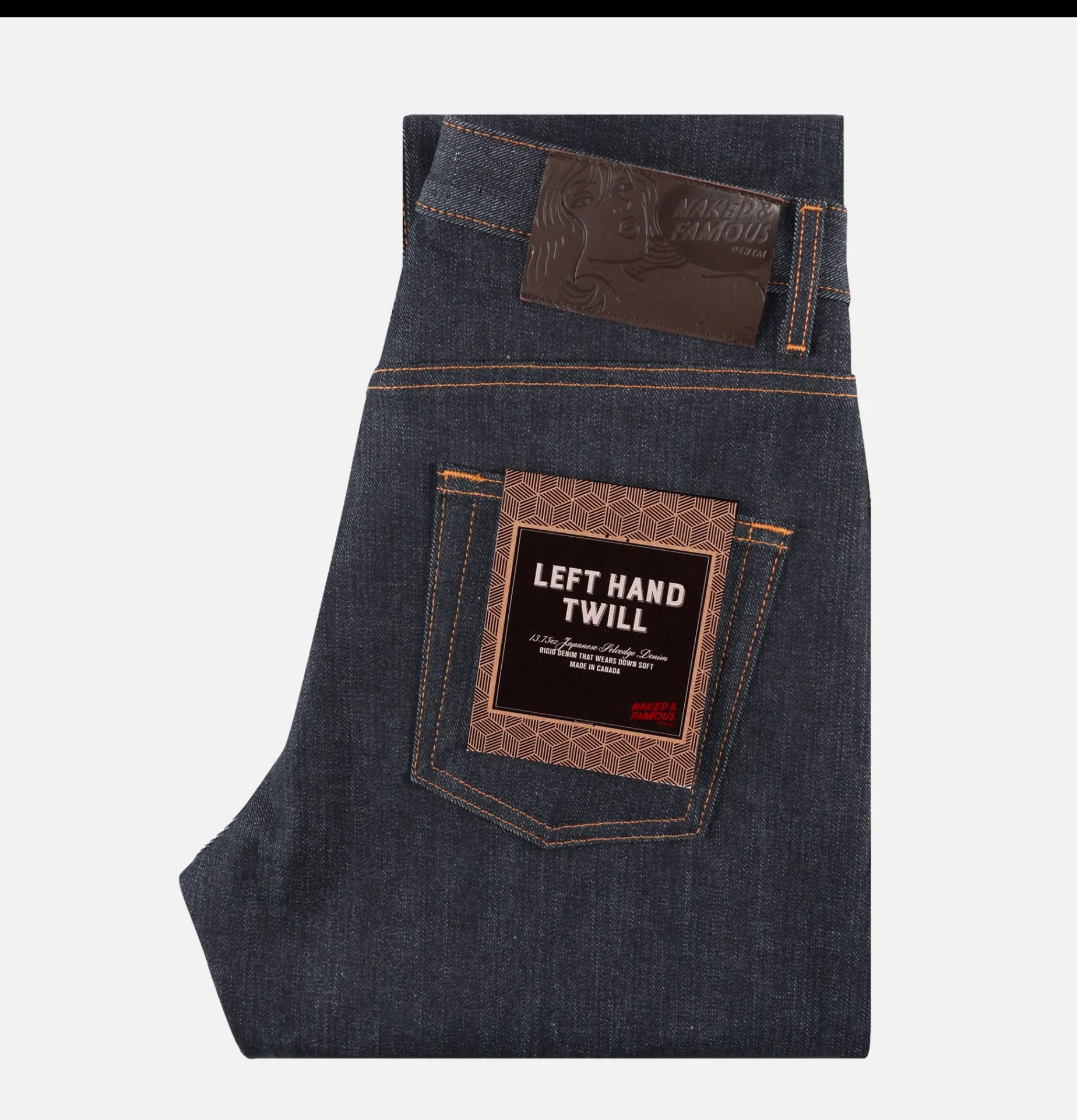 NAKED & FAMOUS Easy Guy Left Hand Twill Jeans