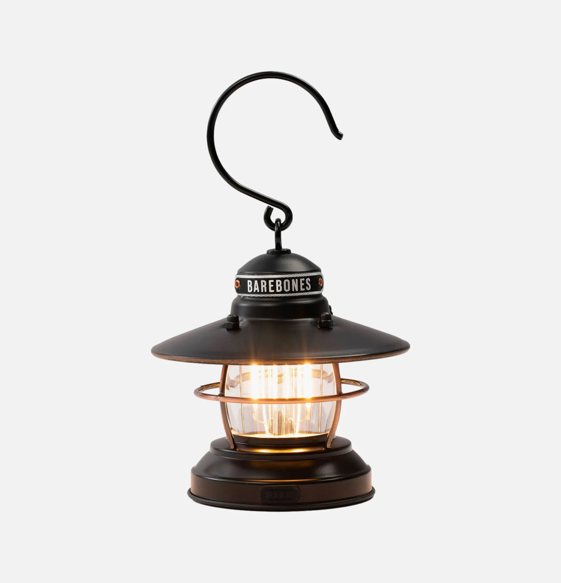 BAREBONES Edison Mini Lantern Antique Bronze