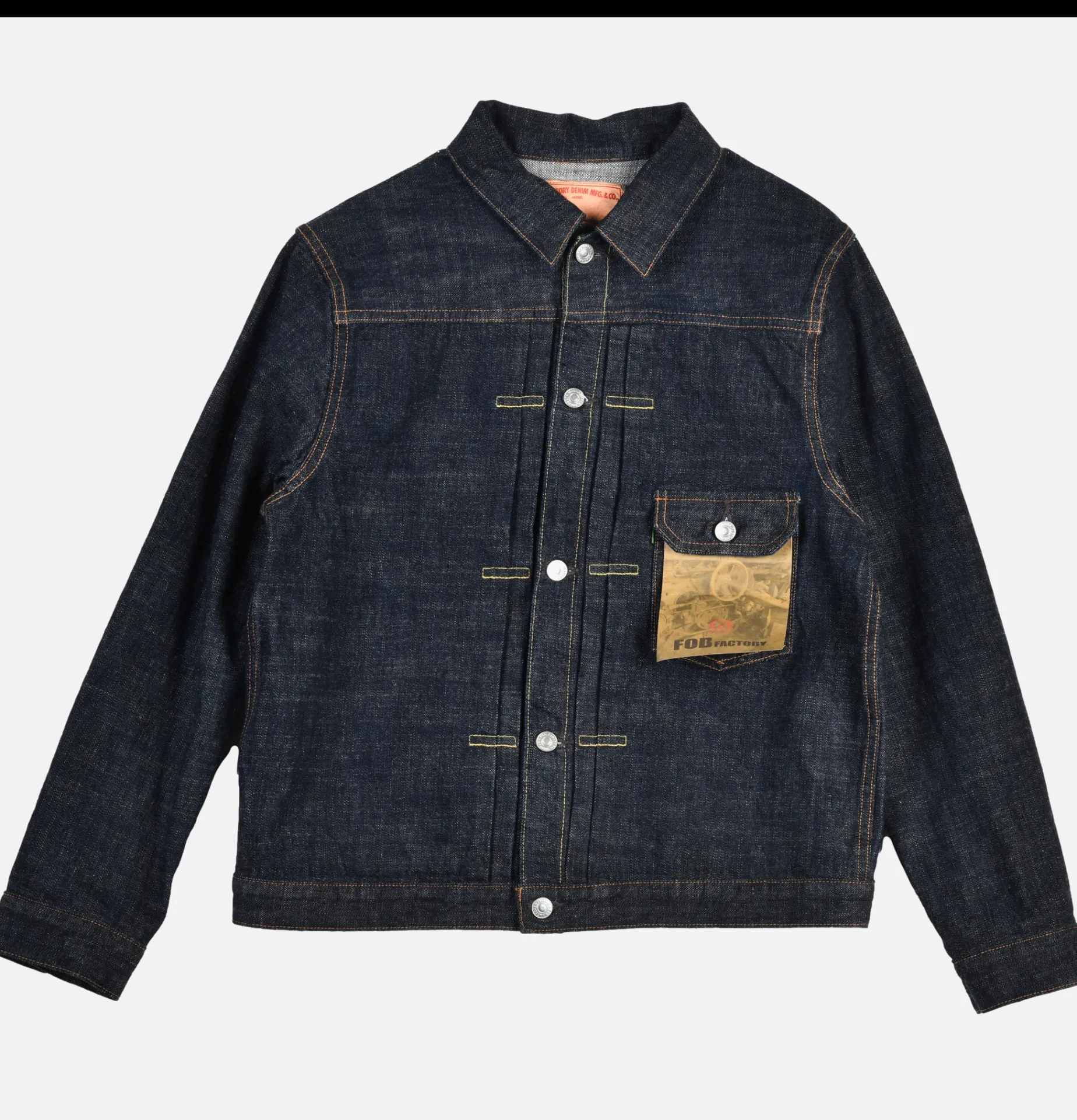 FOB FACTORY F2400 G-3 Denim 1st Jacket