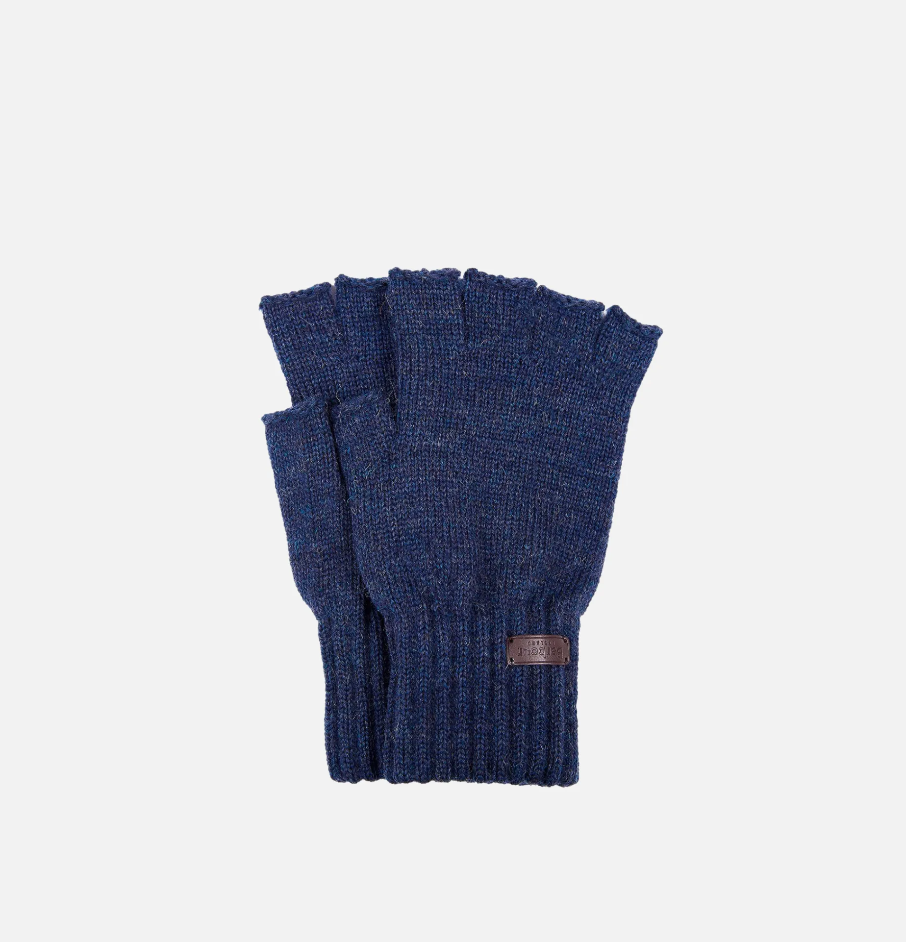 BARBOUR Fingerless Gloves Navy