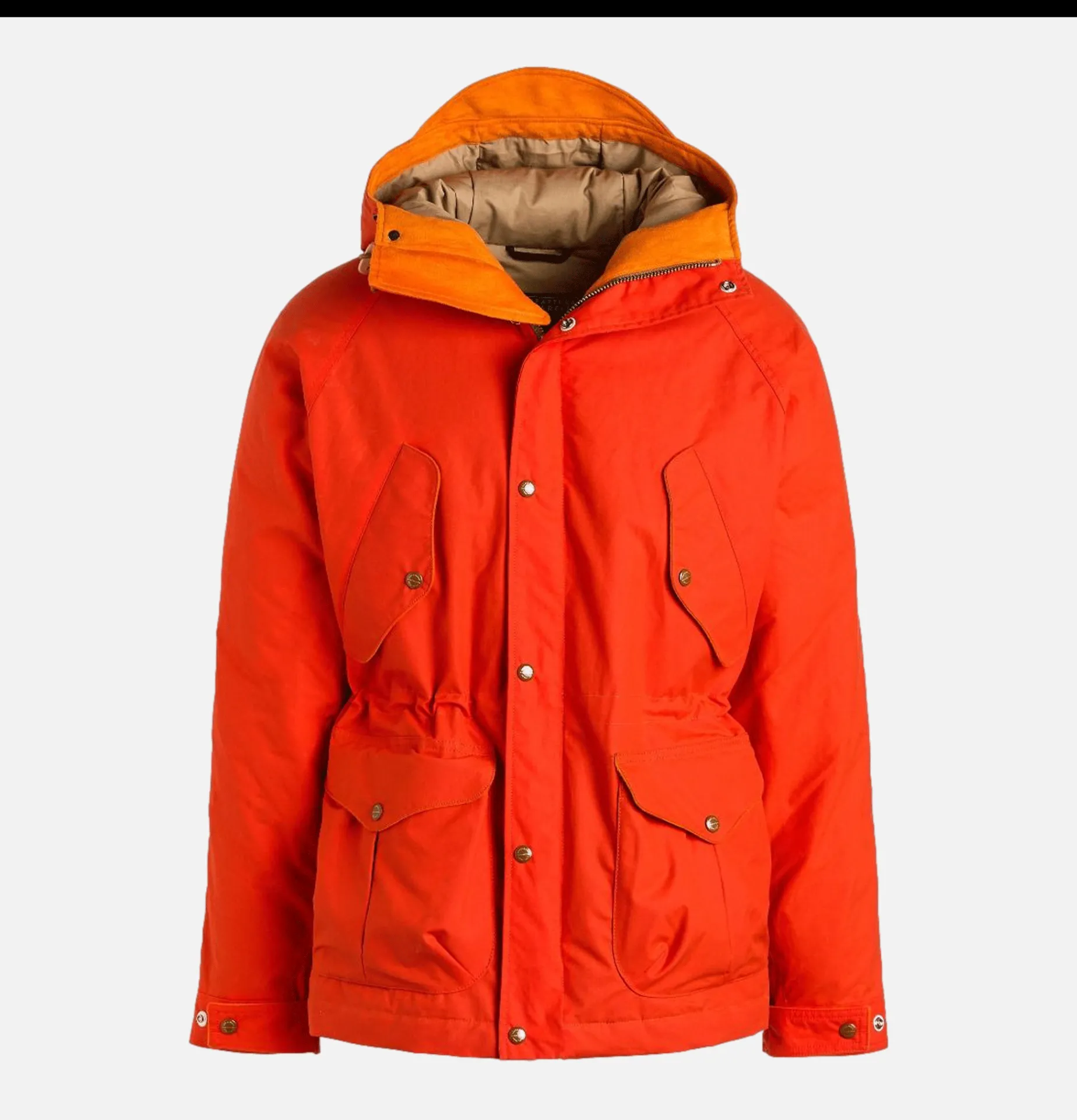 MANIFATTURA CECCARELLI Fisherman Down Parka Orange