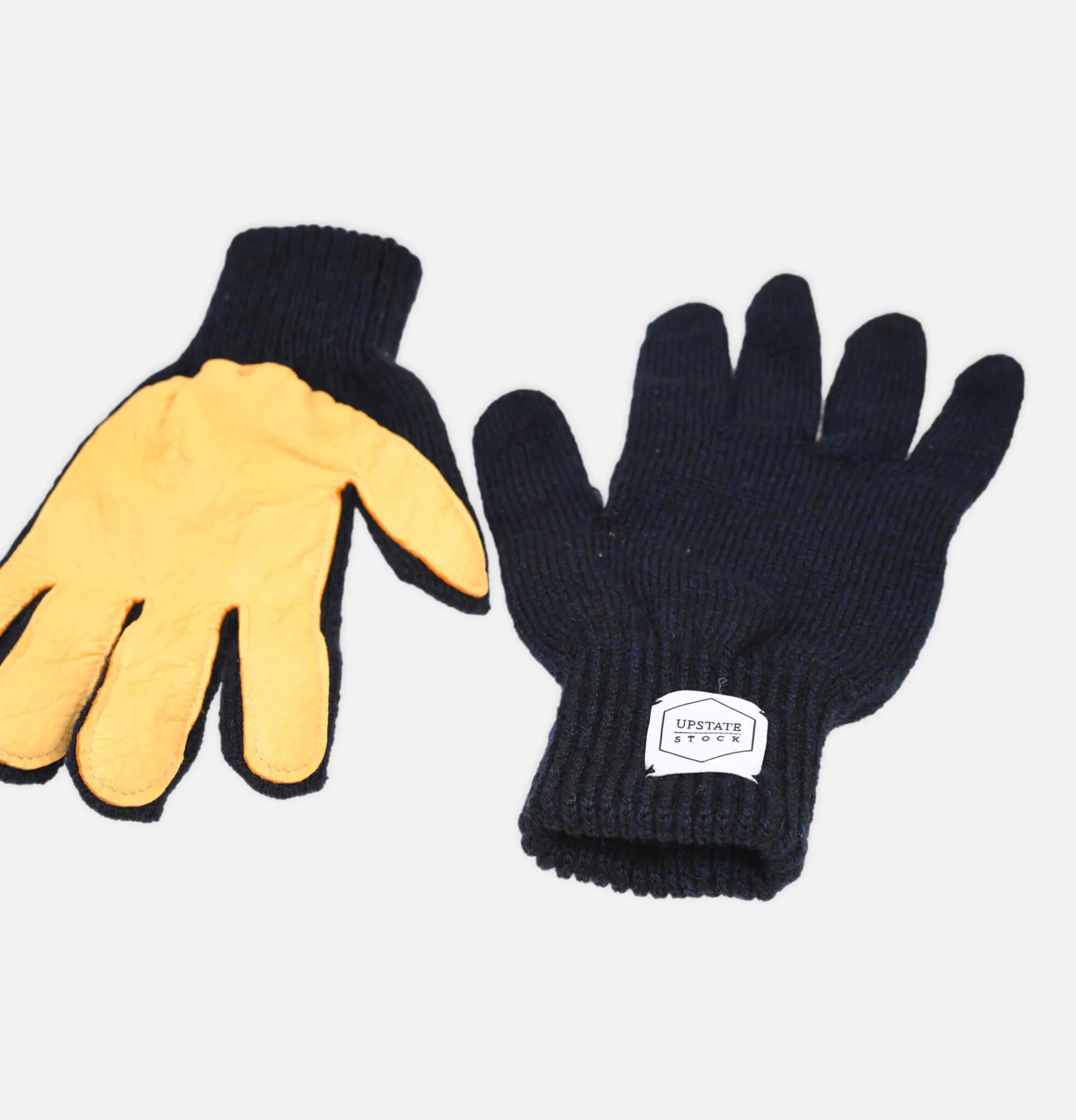 UPSTATE Full Finger Gloves Navy