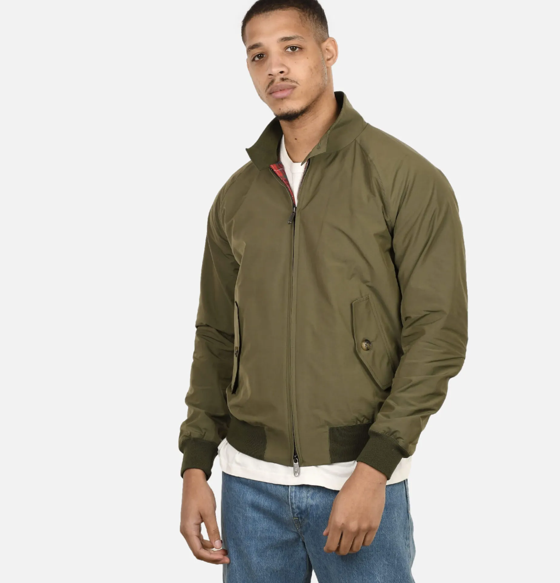 BARACUTA G9 Harrington Jacket Beech