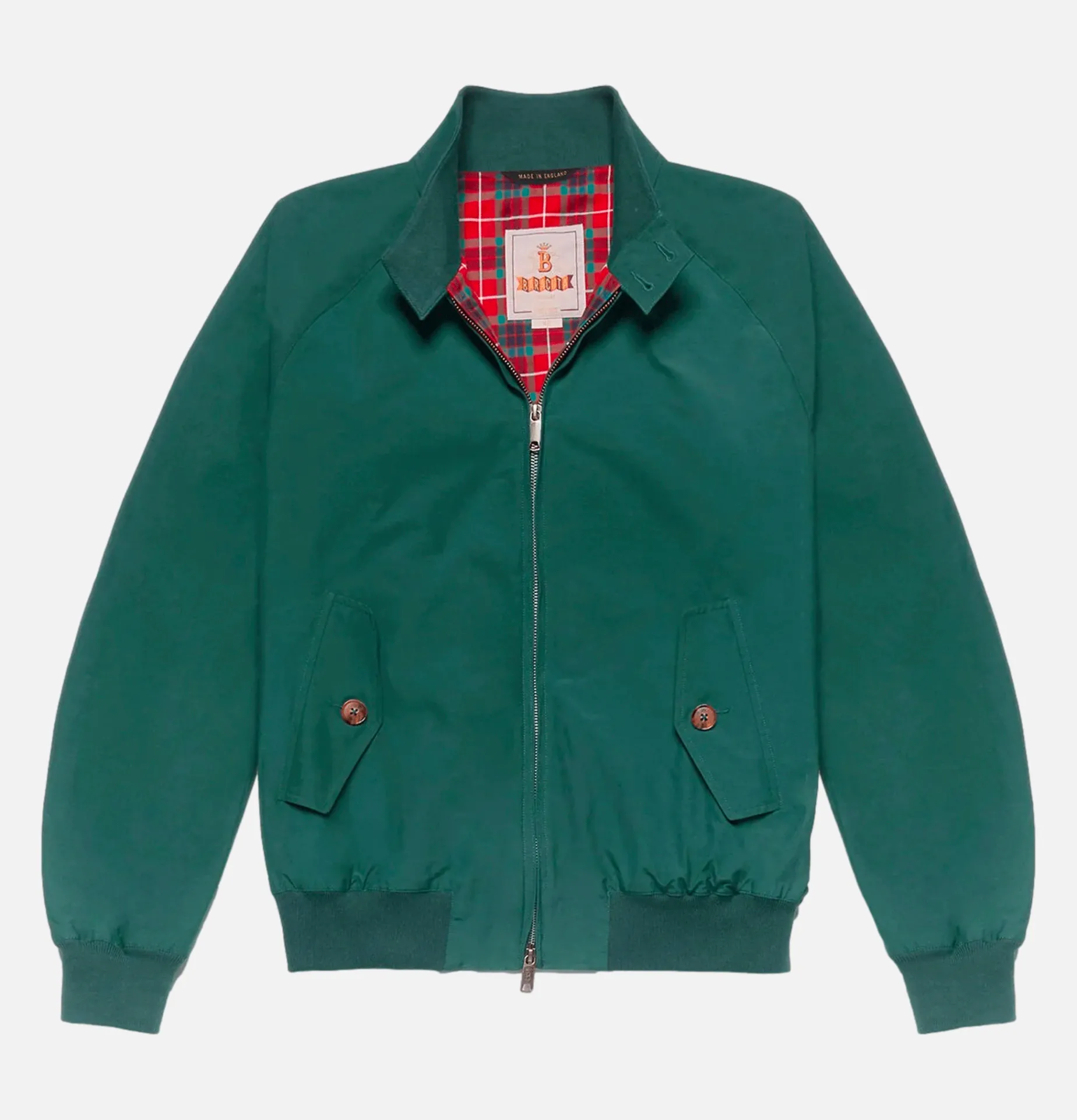 BARACUTA G9 Harrington Jacket Racing Green