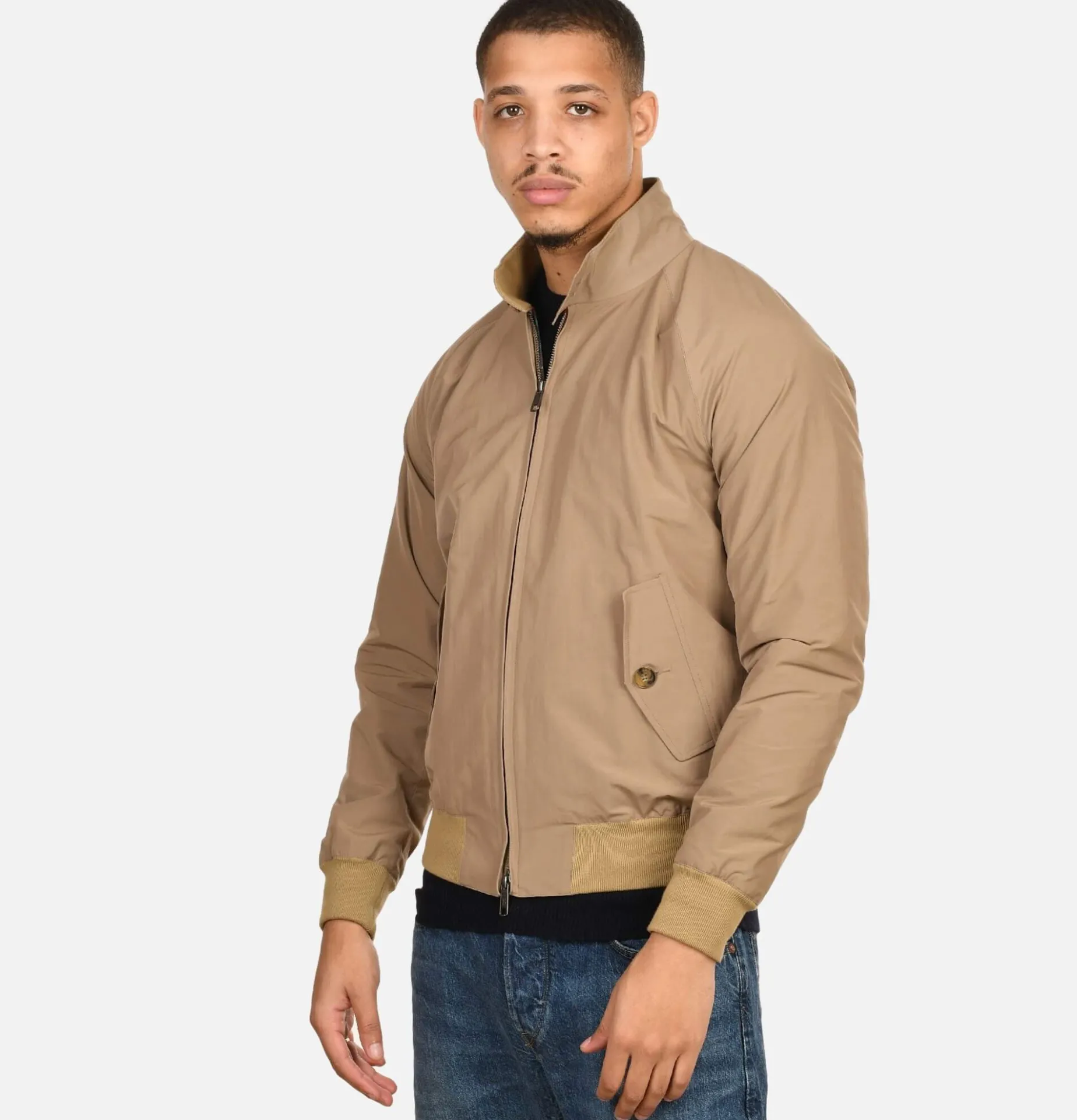 BARACUTA G9 Harrington Jacket Tan