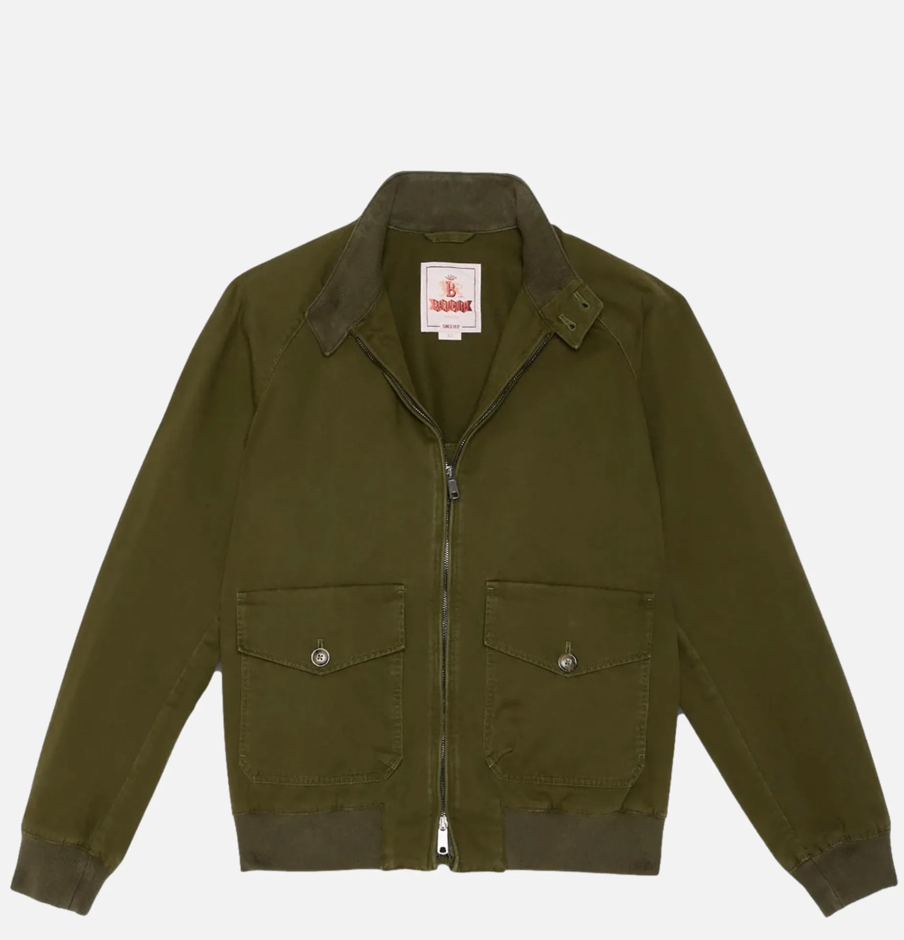 BARACUTA G9 Jacket Gabardine Olive