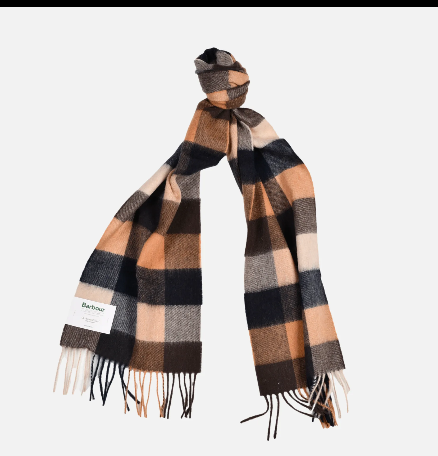 BARBOUR Gaslton Tartan Scarf Autumn Dress