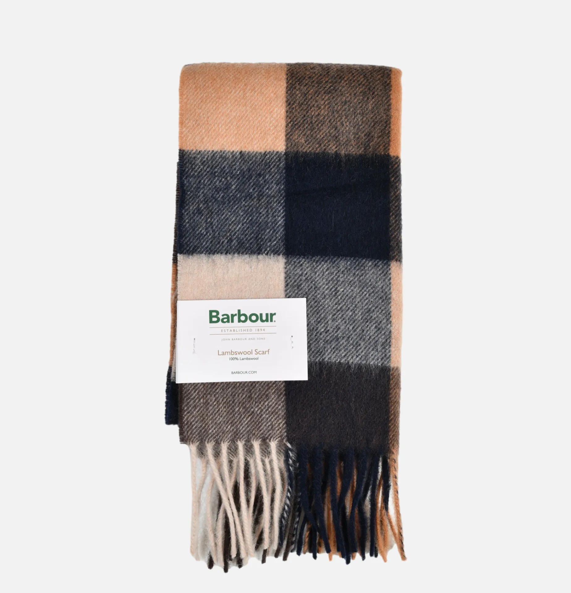 BARBOUR Gaslton Tartan Scarf Autumn Dress