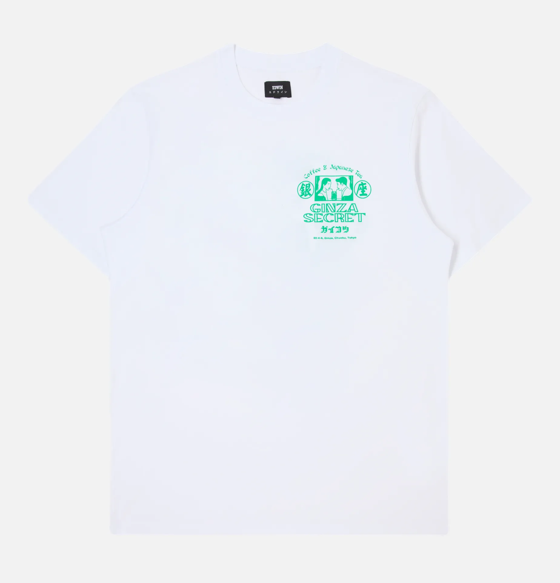 EDWIN Ginza Secret T-shirt White