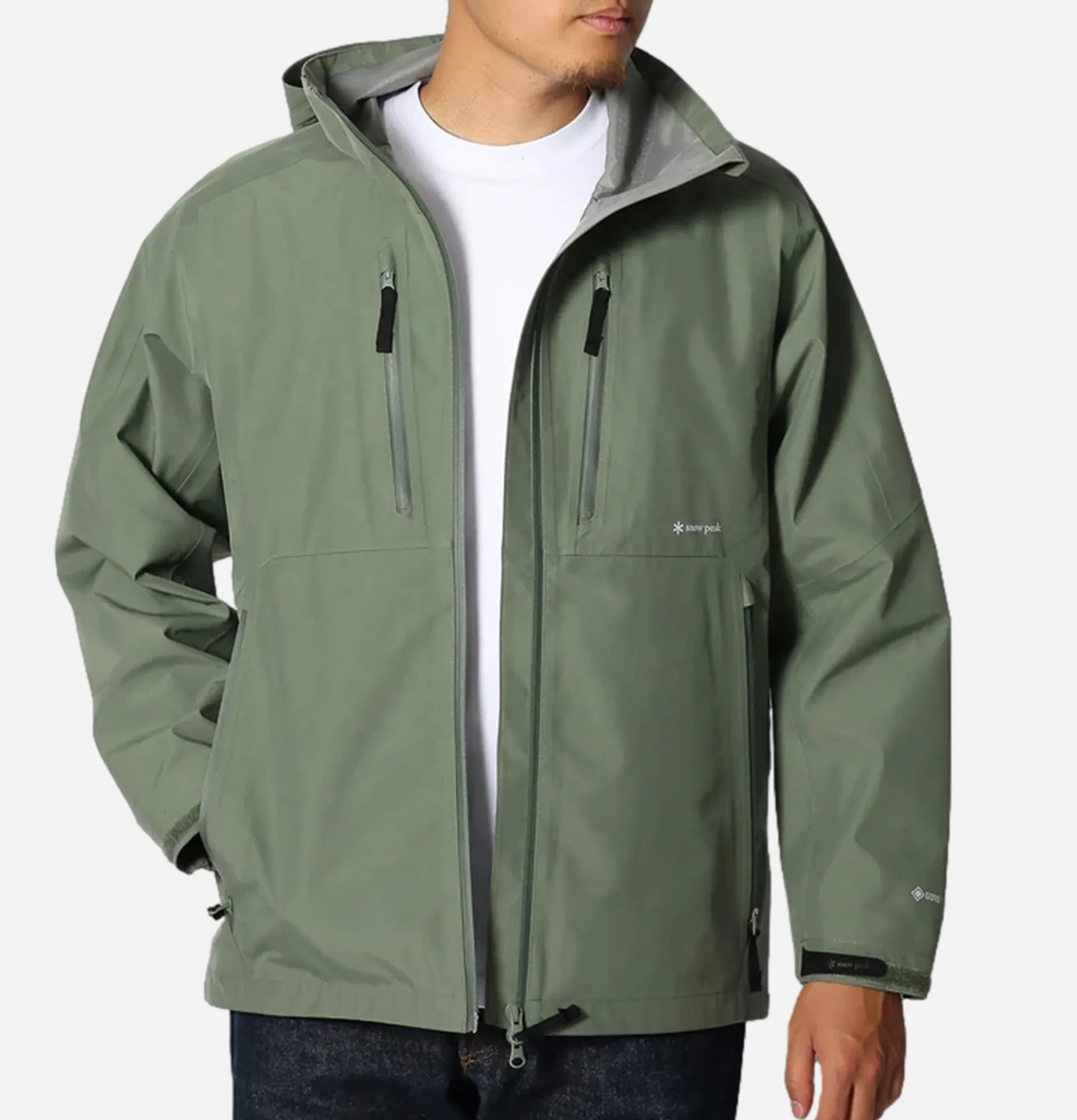 SNOW PEAK Gore-tex Rain Jacket Foliage