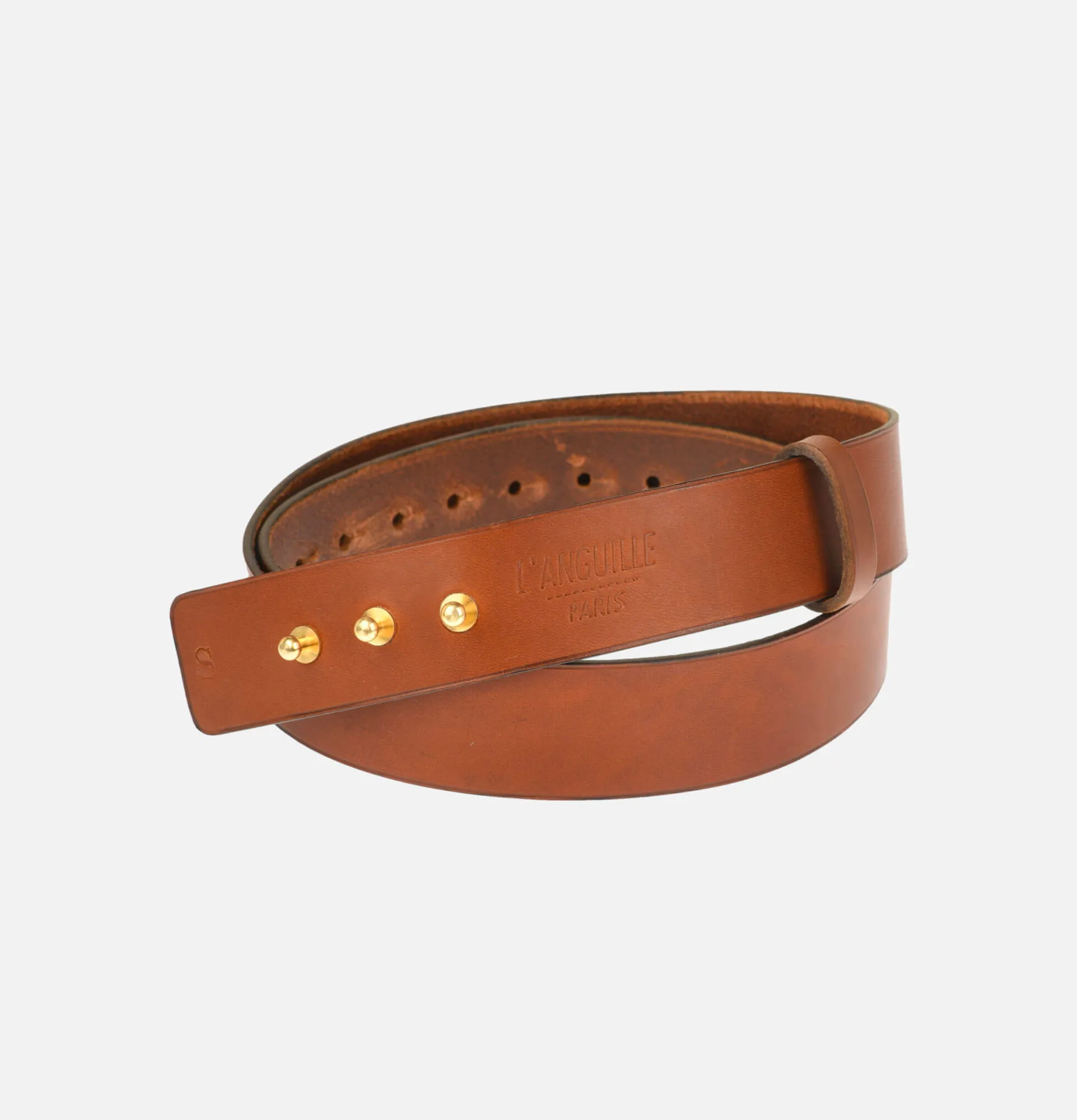 L'ANGUILLE Gropius Cappuccino Belt