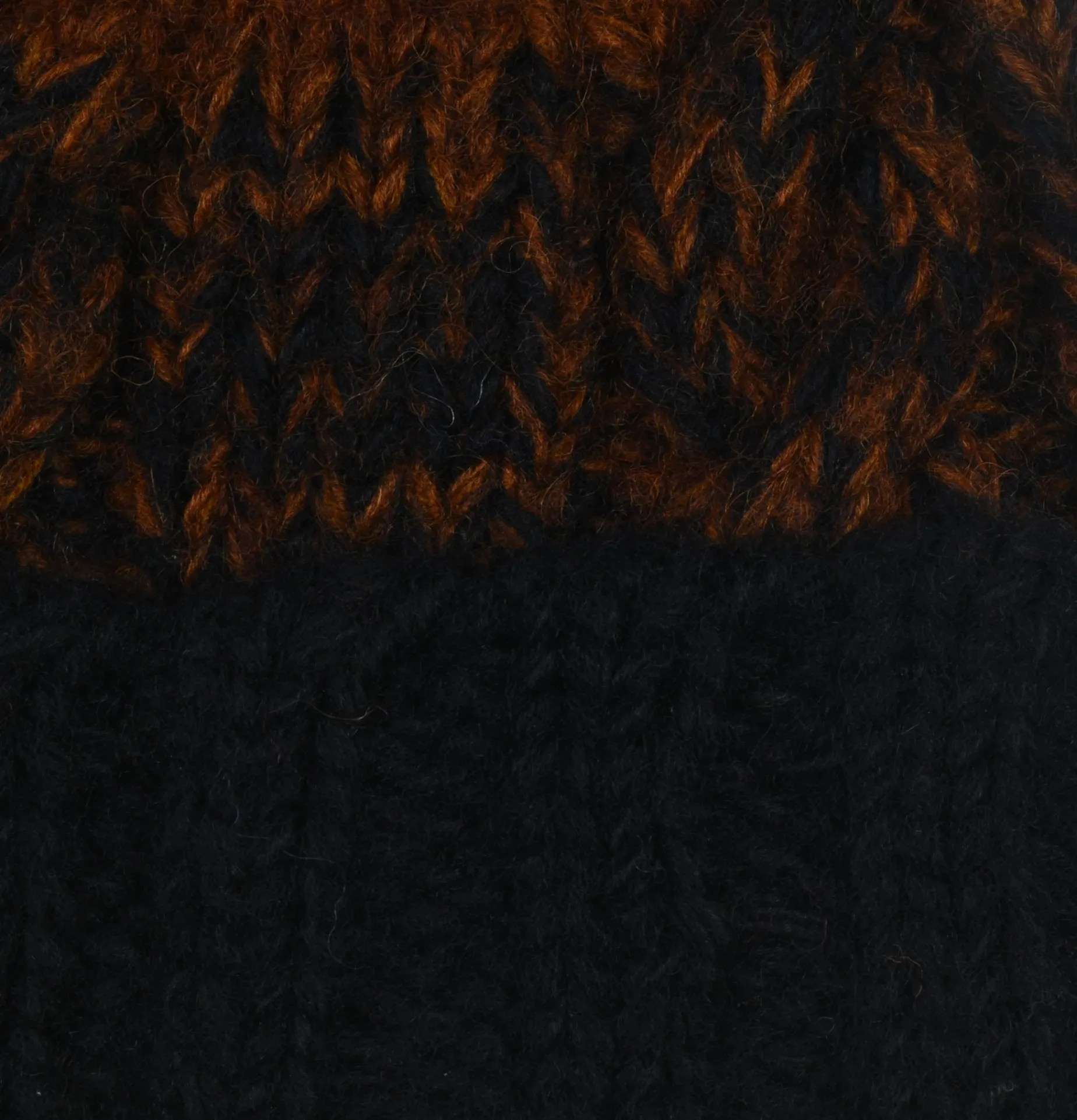 SUBLIME Hand Knit Fisherman Black