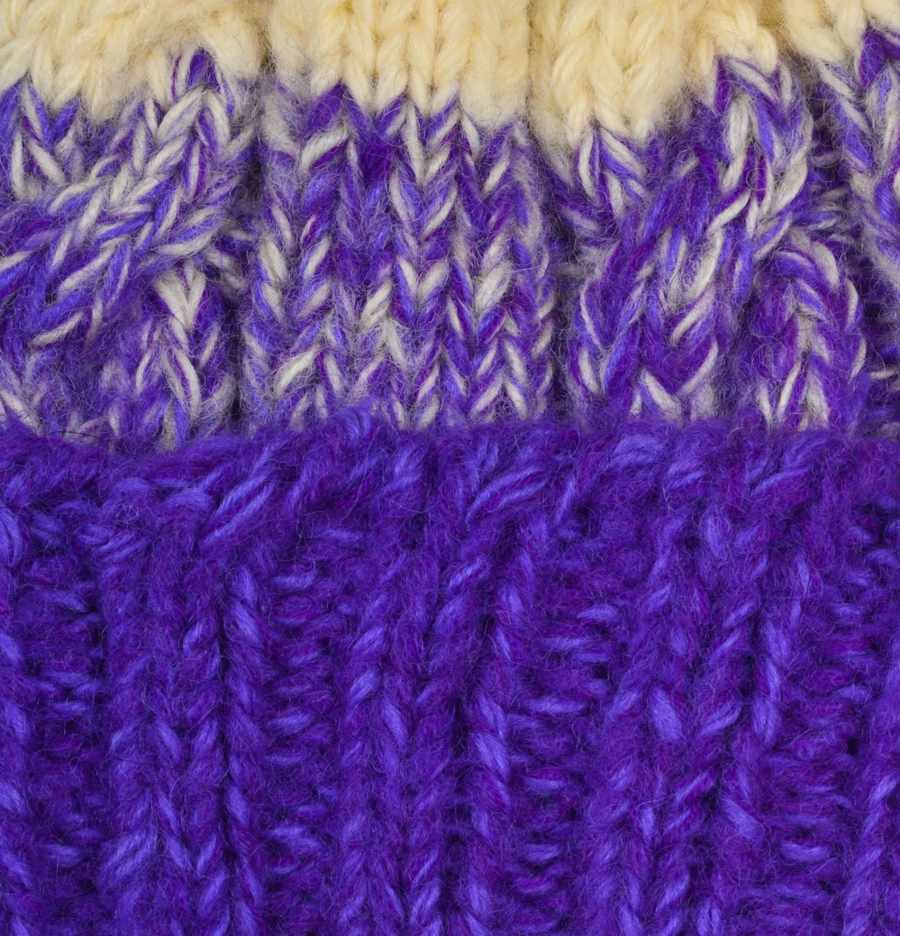 SUBLIME Hand Knit Fisherman Purple