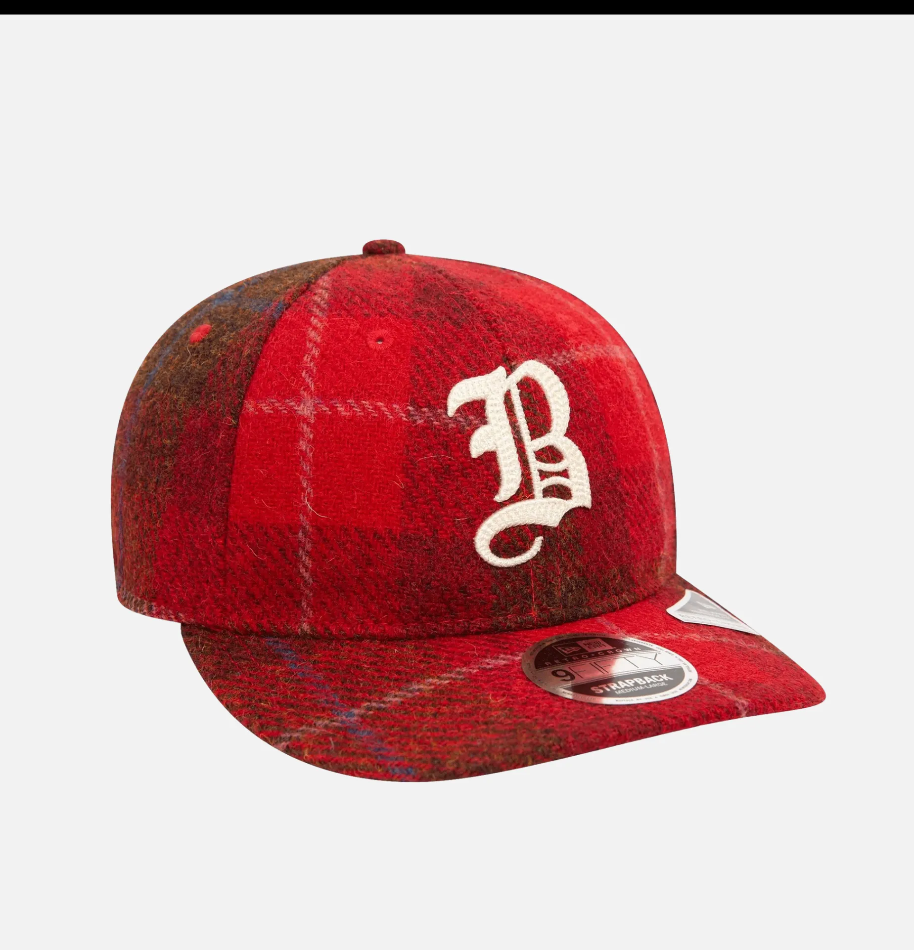 NEW ERA Harris Tweed 9FIFTY Boston Red