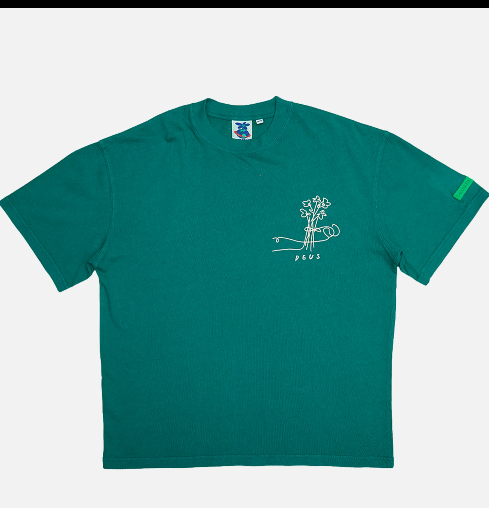 DEUS Hauntology Tee Forest Green