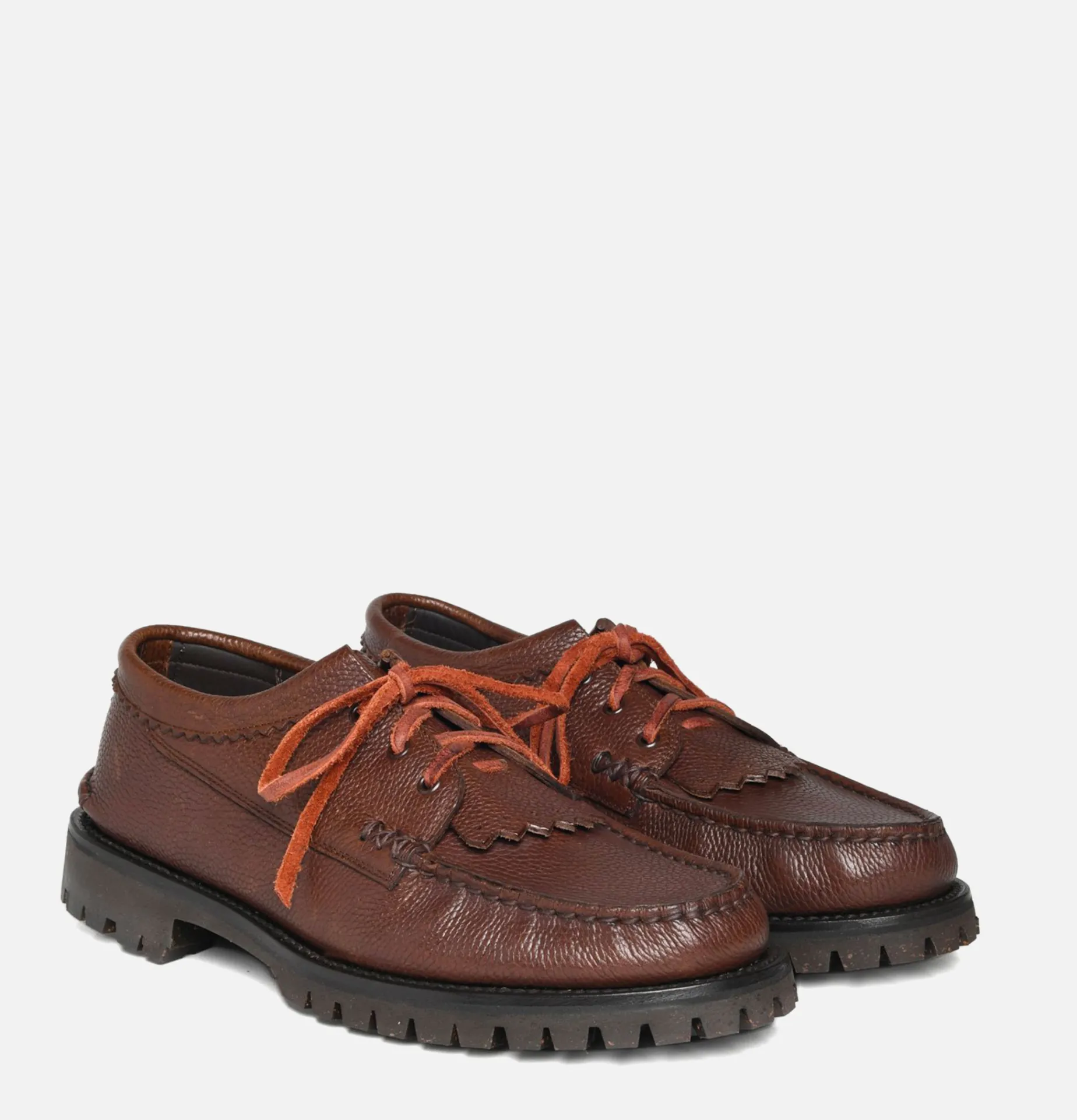 YUKETEN Italian Blutcher Moccassins Palermo Brown