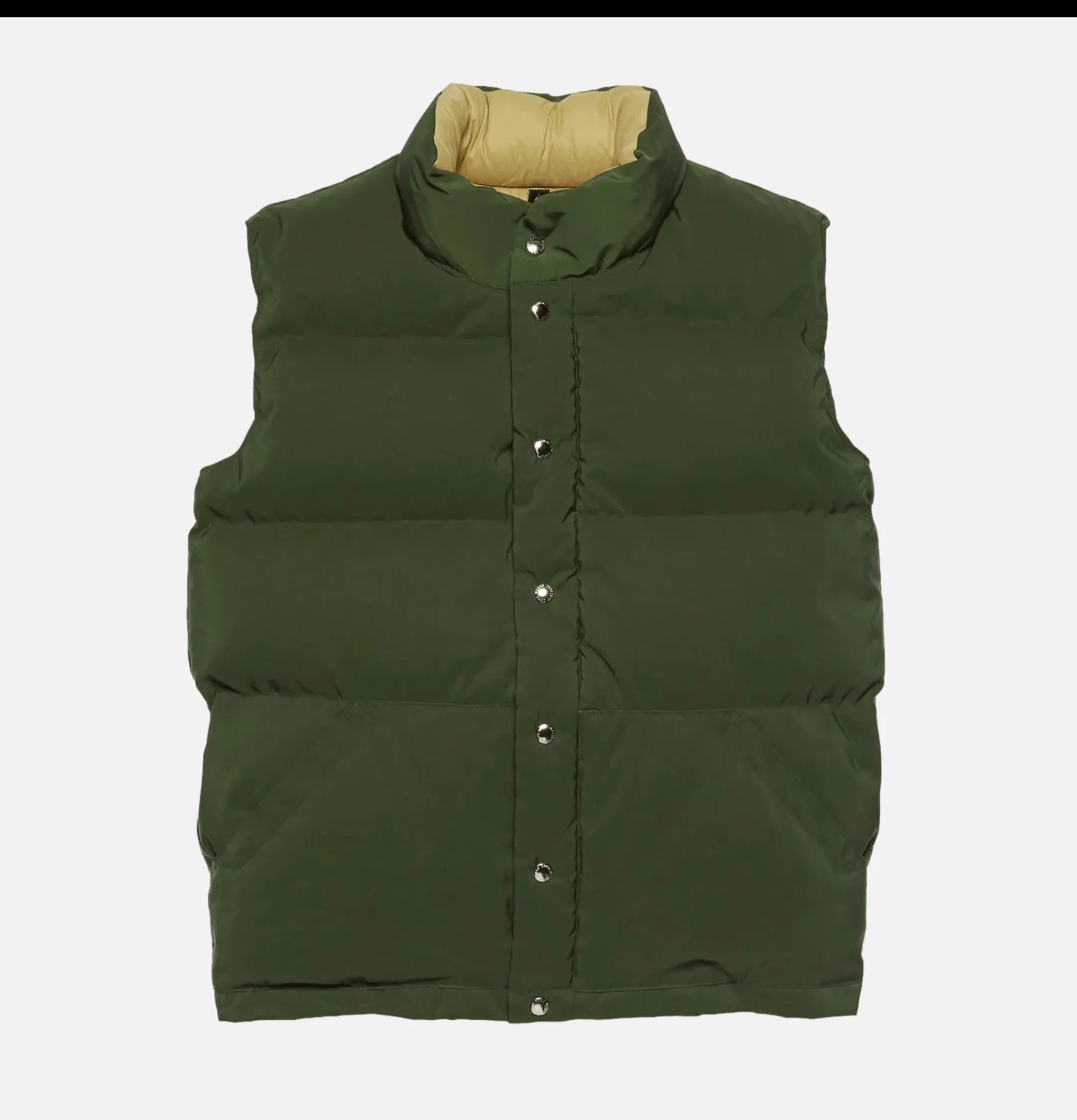 CRESCENT DOWN WORKS Italian Down Vest Olive