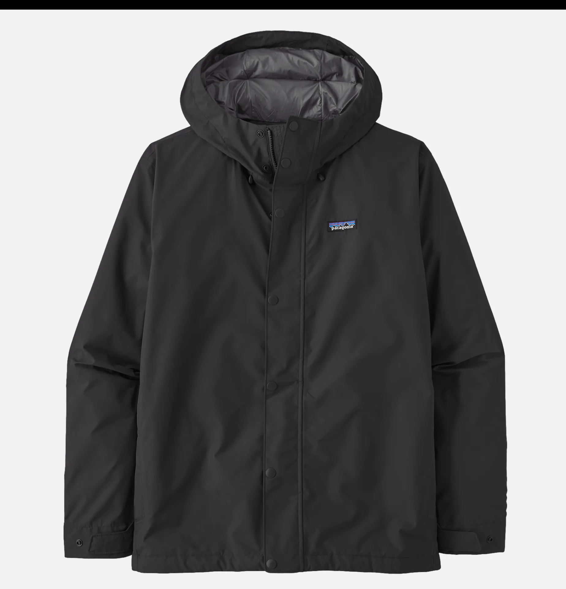 PATAGONIA Jackson Glacier Rain Jacket Ink Black