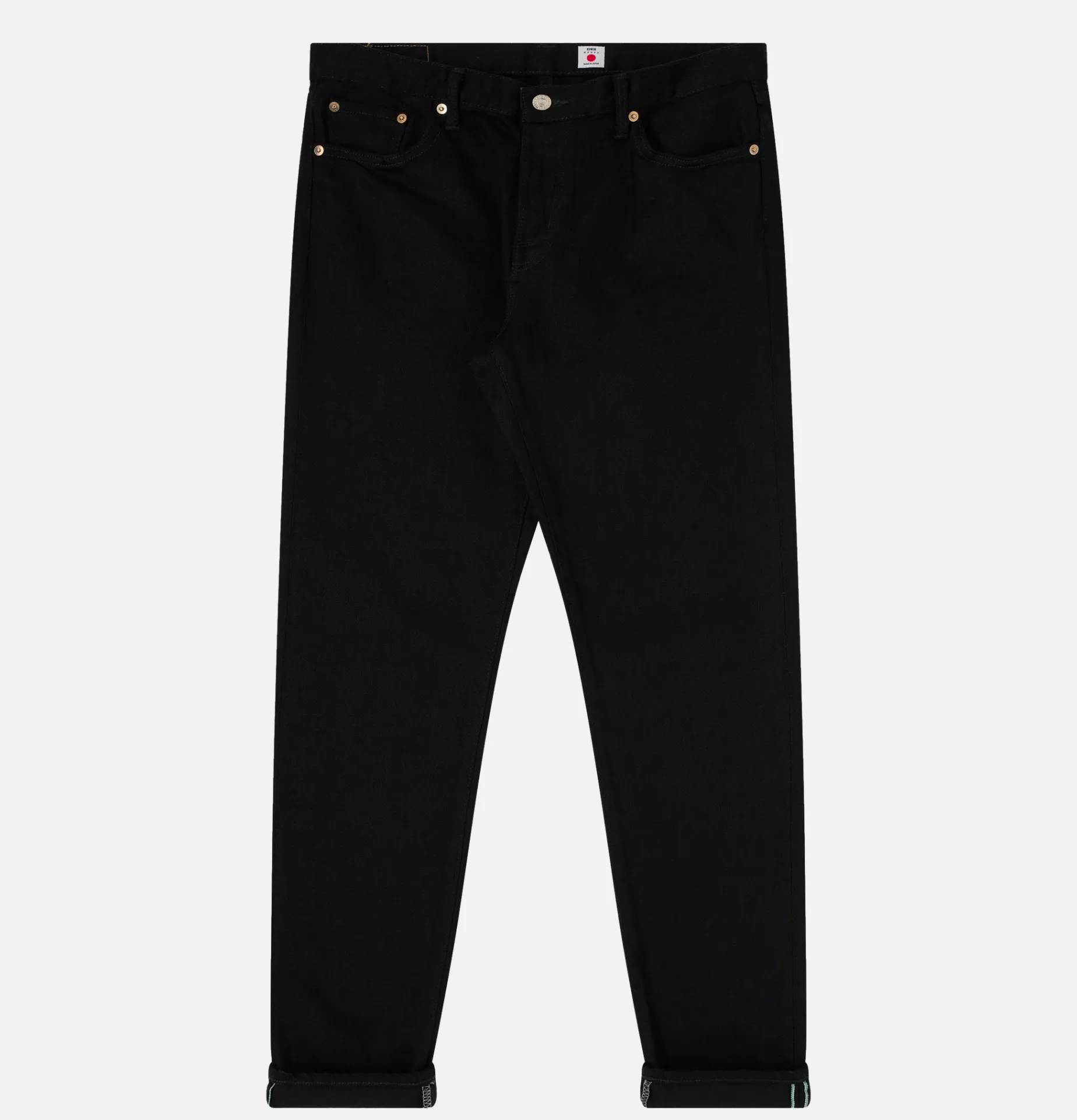 EDWIN Jean Regular Tapered Black