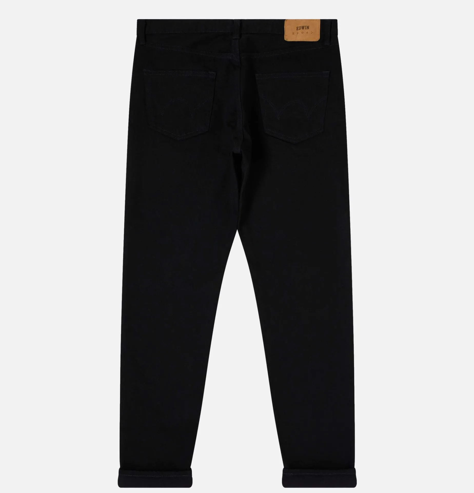 EDWIN Jean Regular Tapered Black