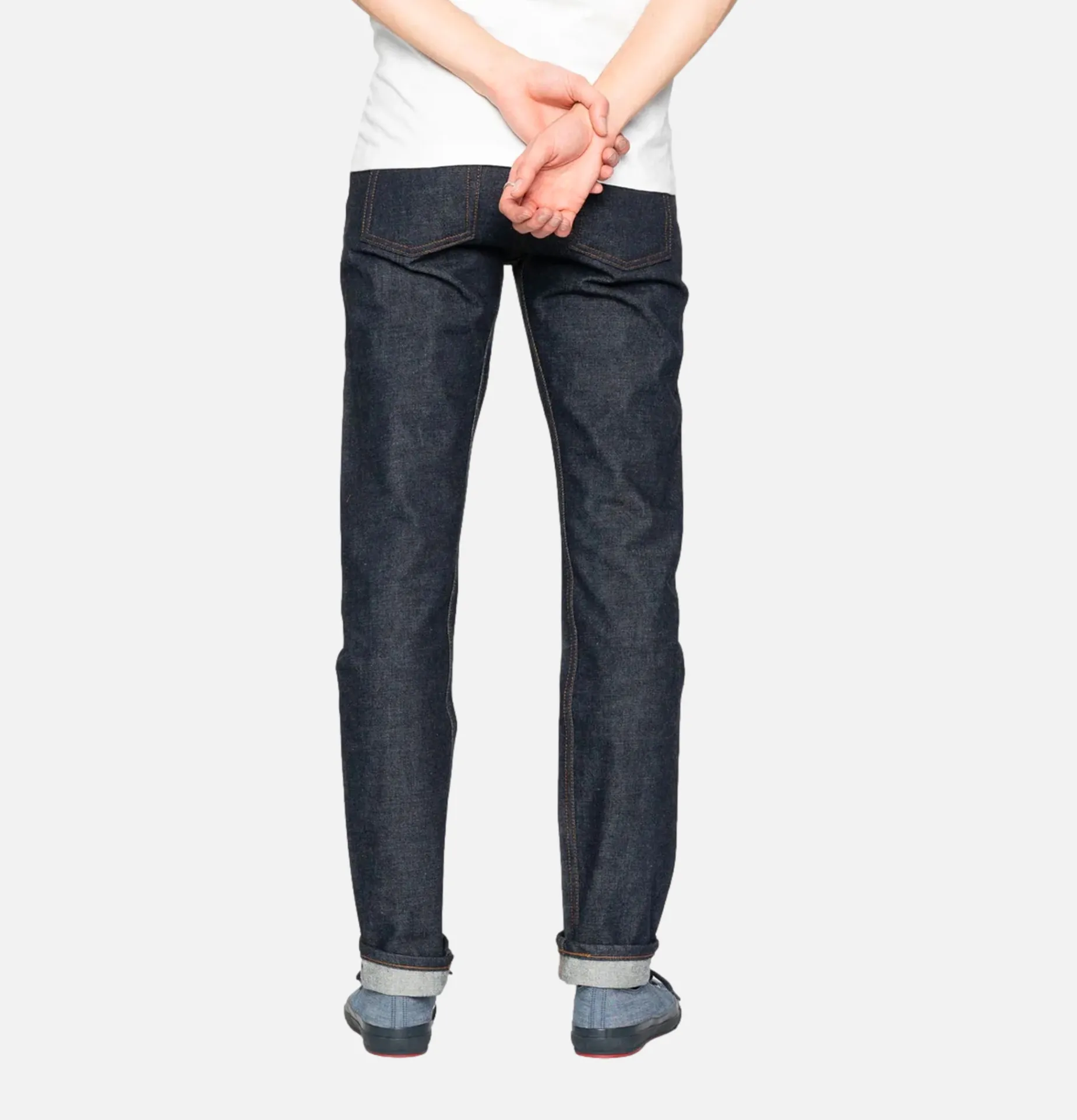 NAKED & FAMOUS Jean Weird Guy Forever Blue