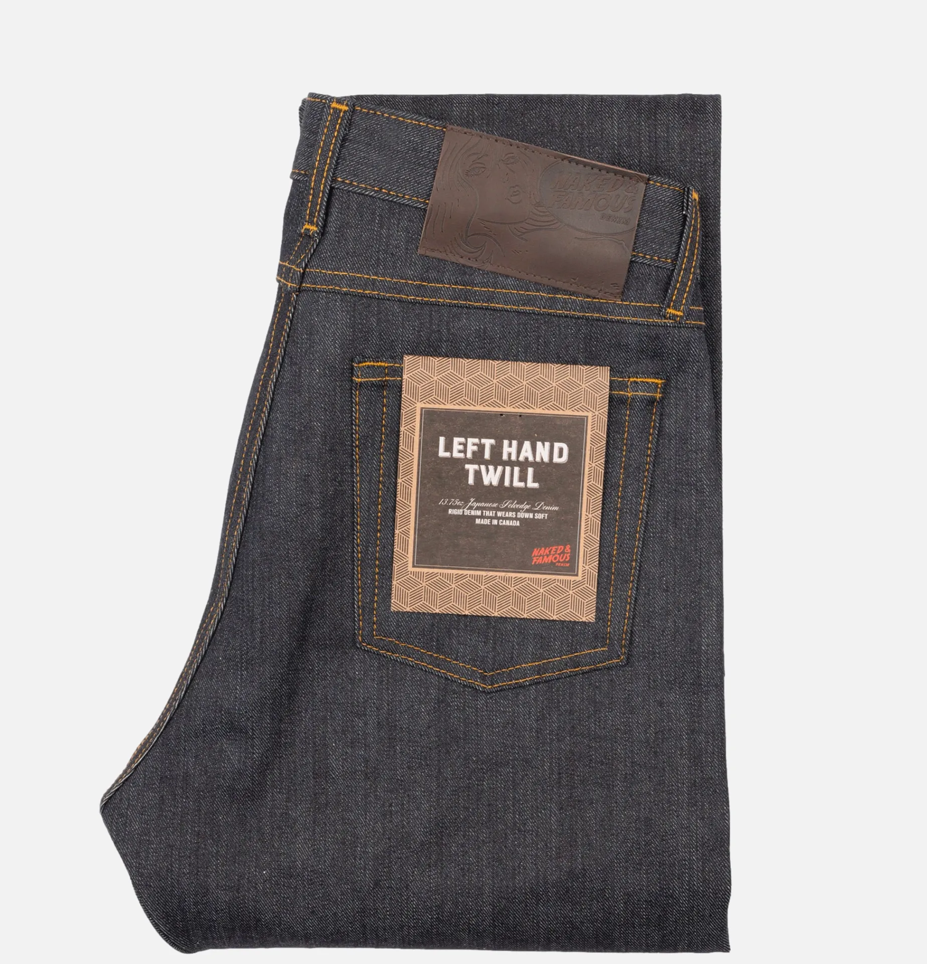 NAKED & FAMOUS Jeans True Guy Left Hand Twill