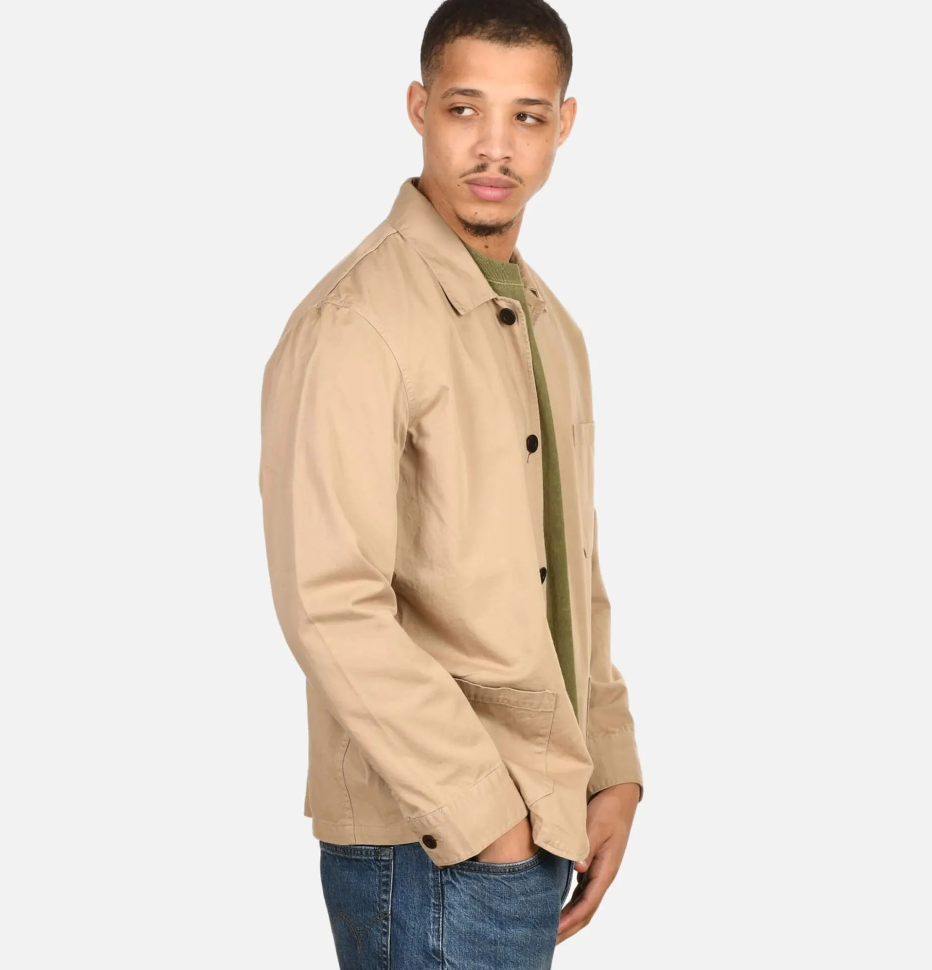 PORTUGUESE FLANNEL Labura Jacket Sand