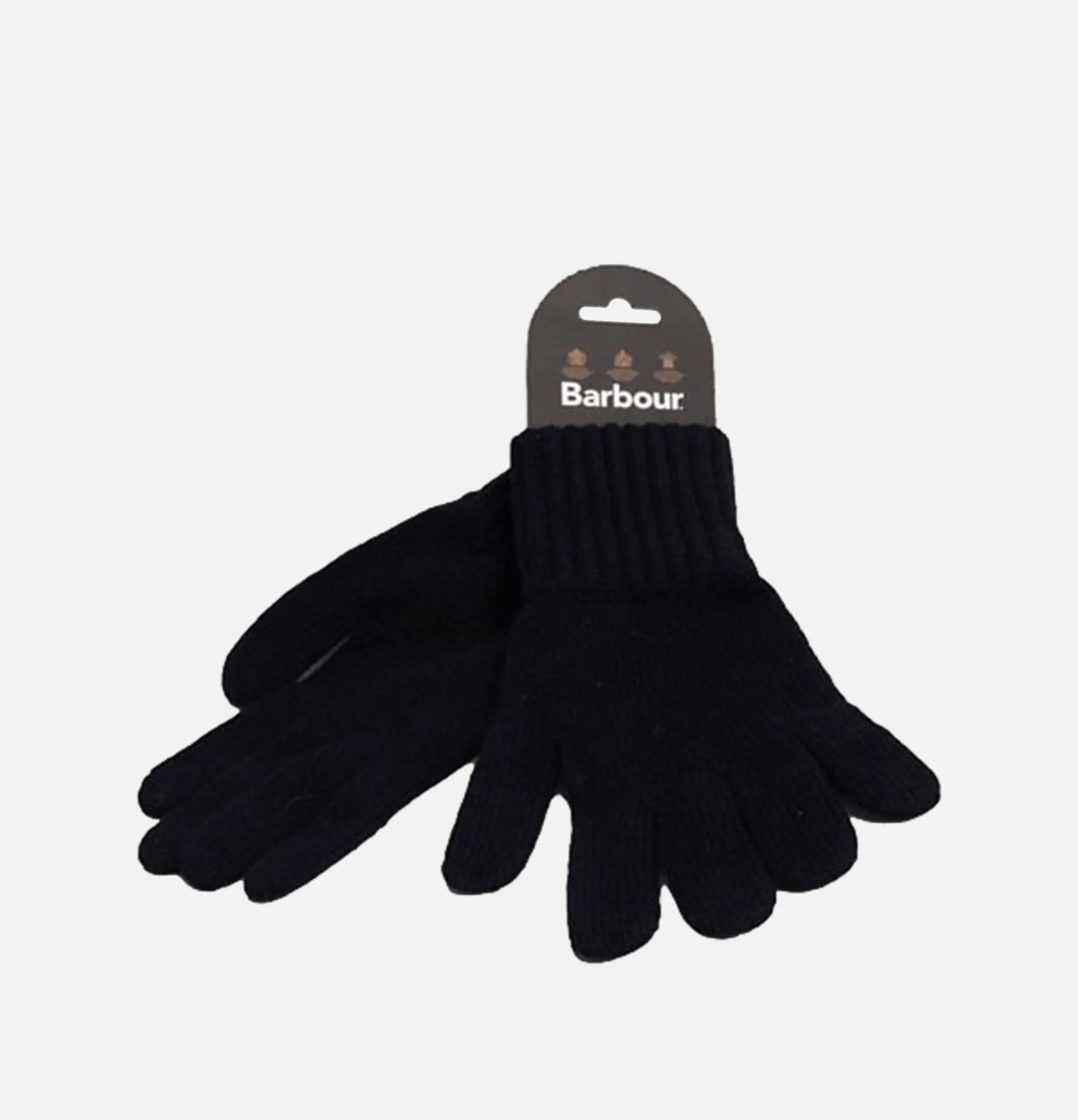 BARBOUR Lambswool Gloves Black