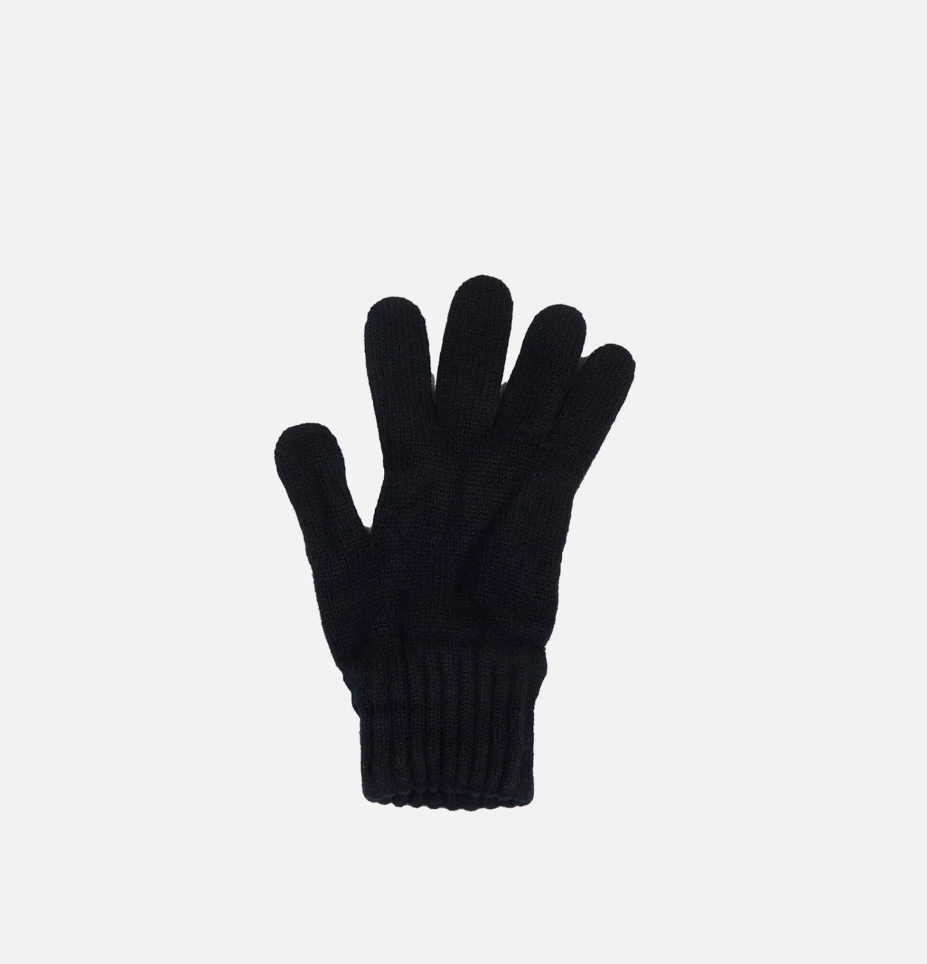 BARBOUR Lambswool Gloves Black